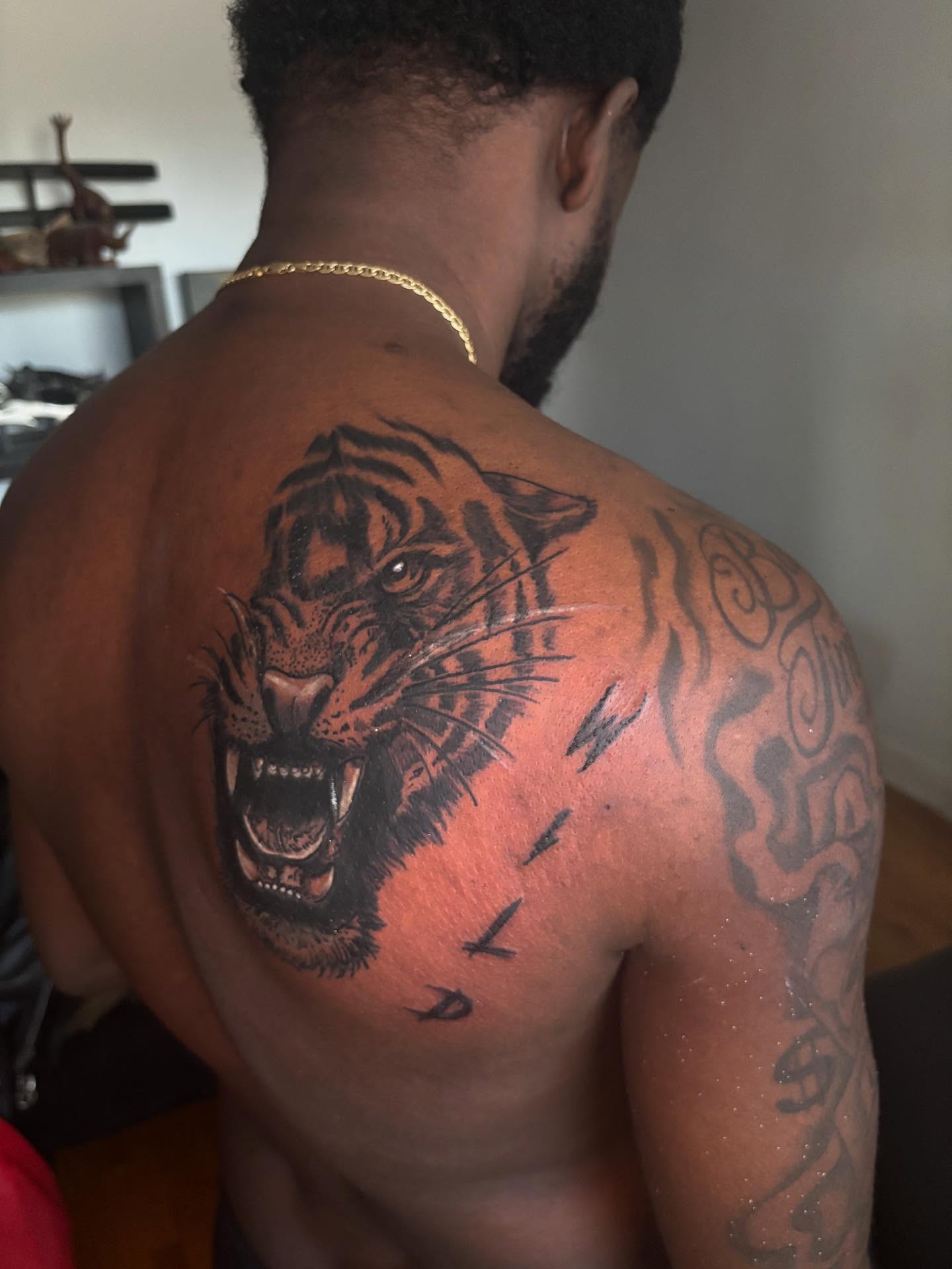 Tattoo by @allthings_comix — realism, black_and_grey