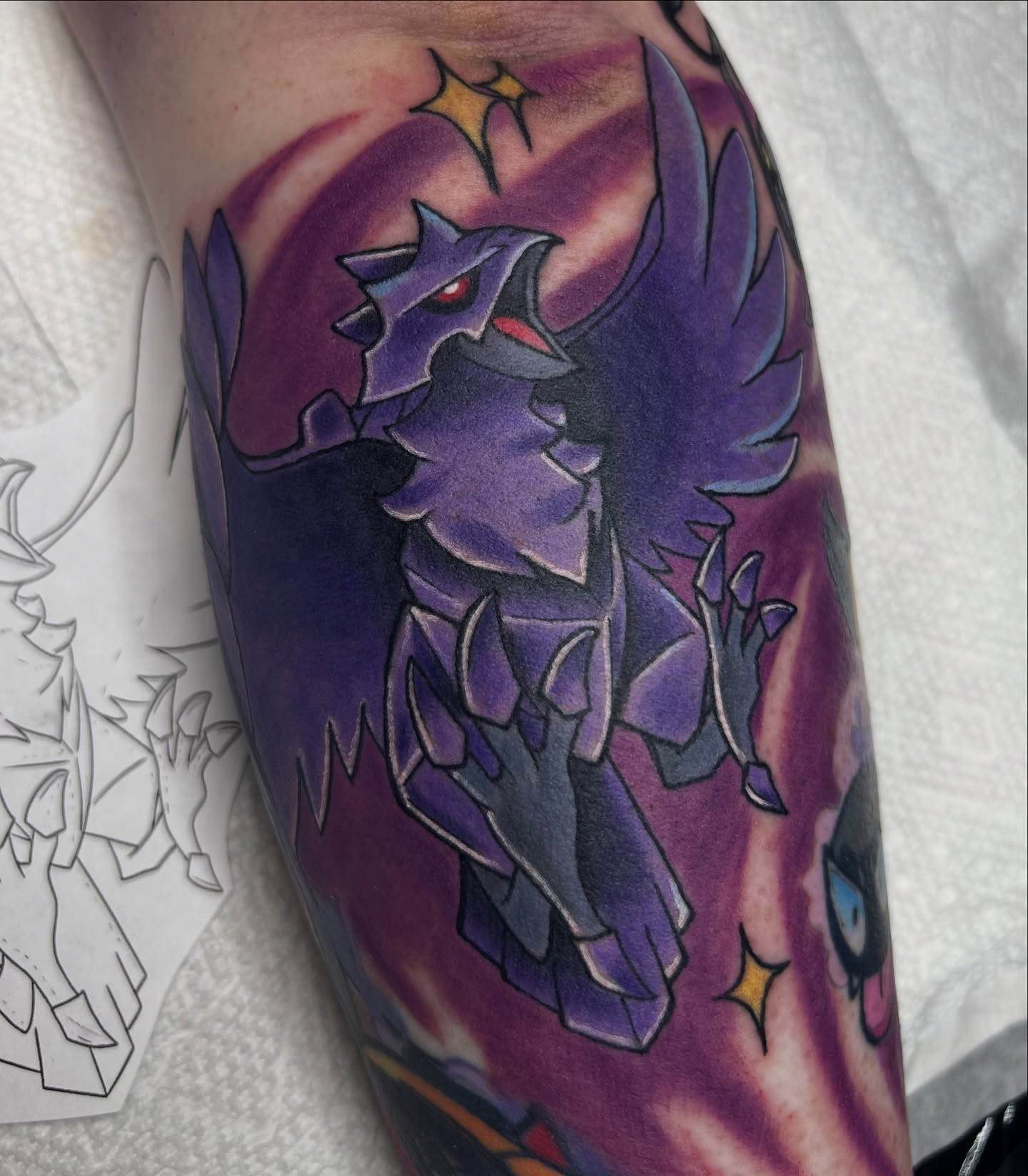Tattoo by @luckyleftytattoos — geometric