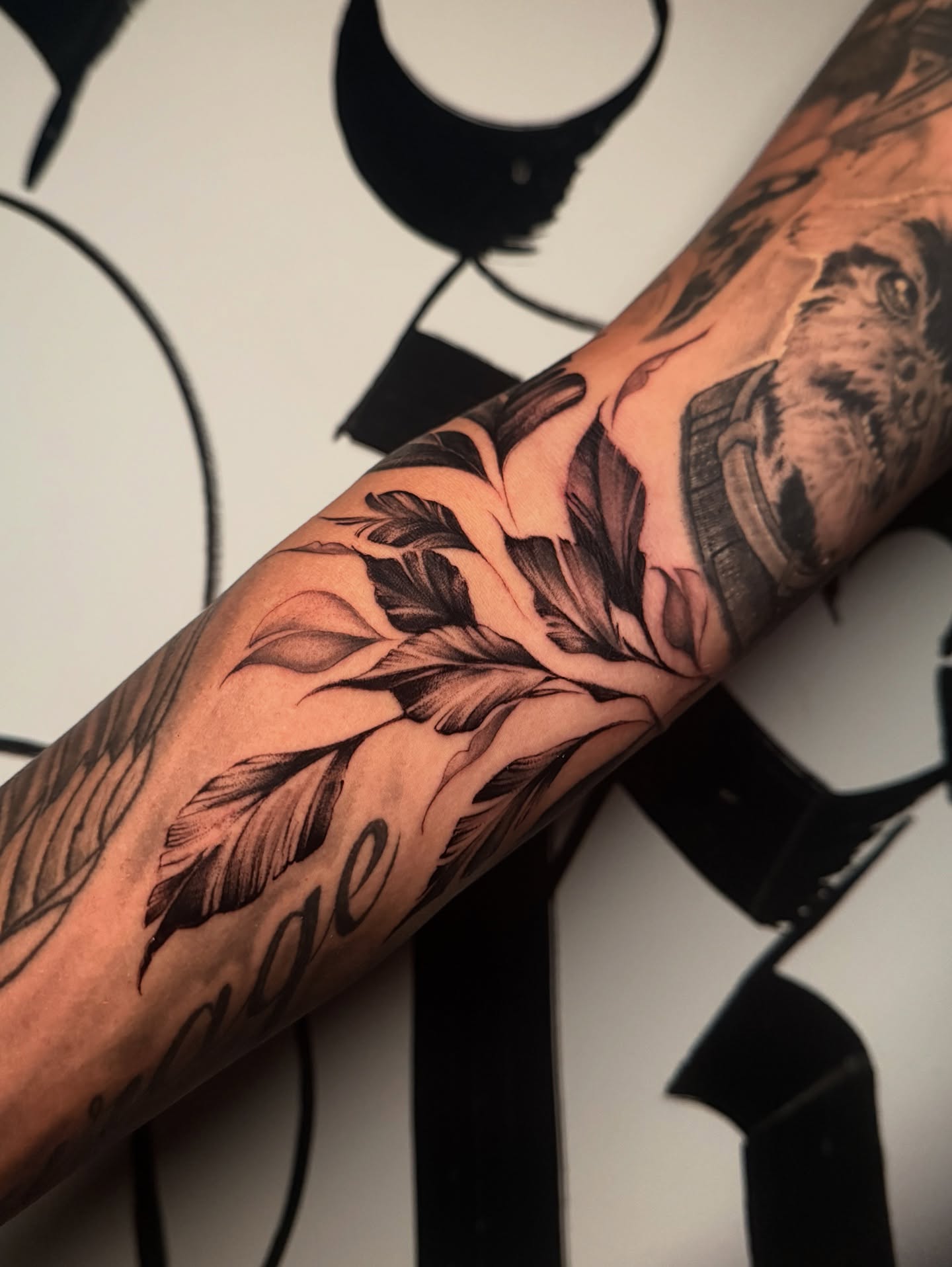 Tattoo by @rorystats — black_and_grey