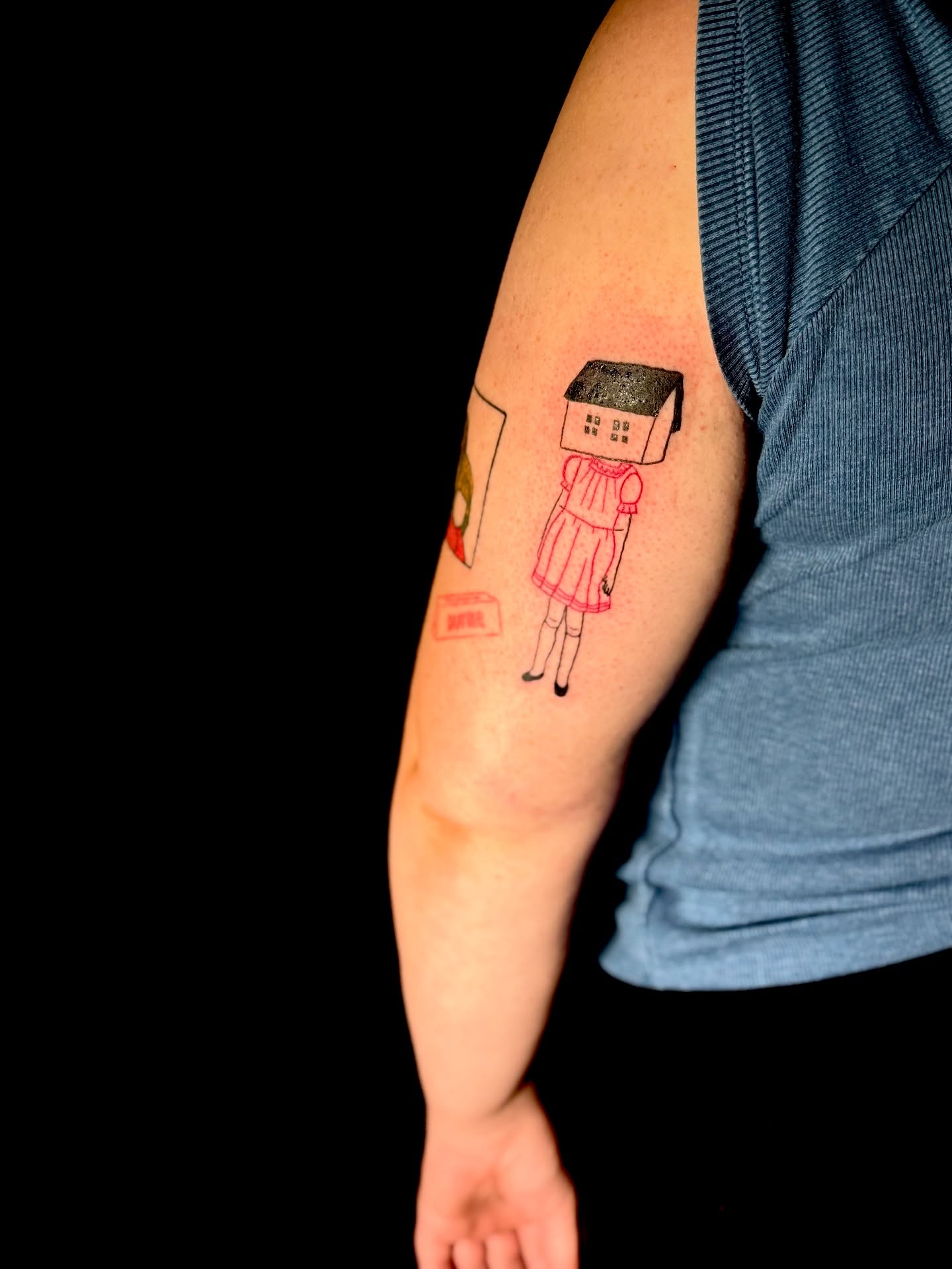 Tattoo by @bunny_and_the_echomen — illustrative