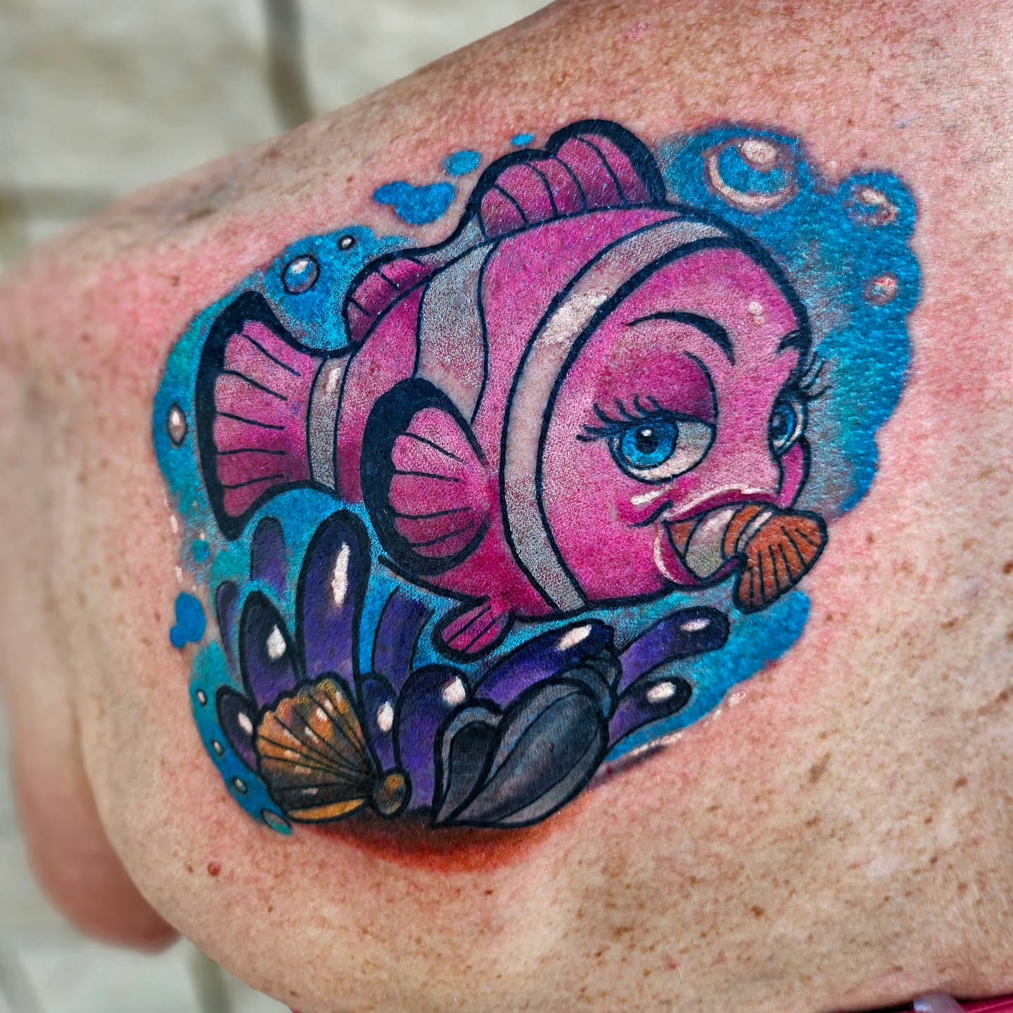 Tattoo by @eddy_arg — new_school, anime
