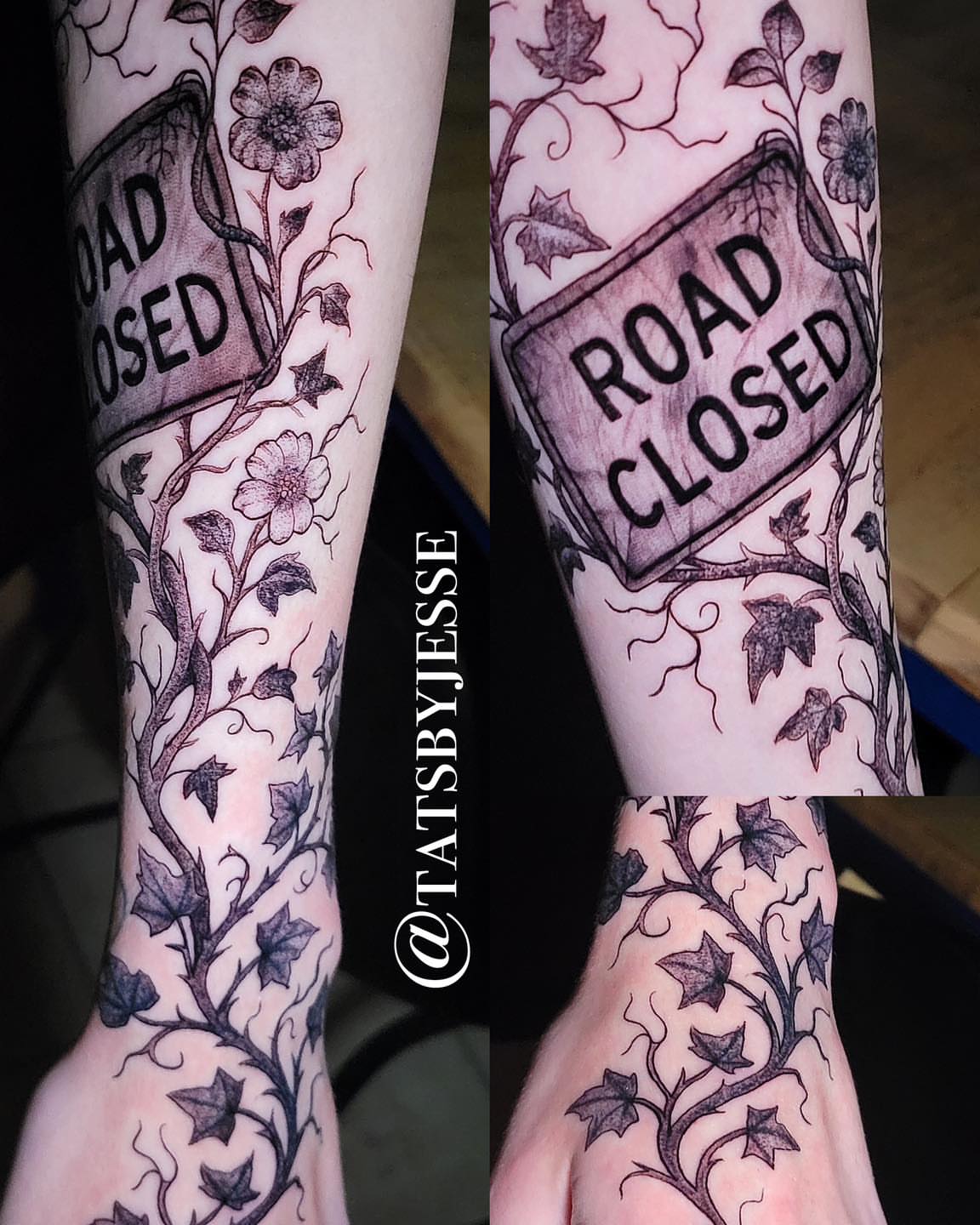 Tattoo by @tatsbyjesse — black_and_grey