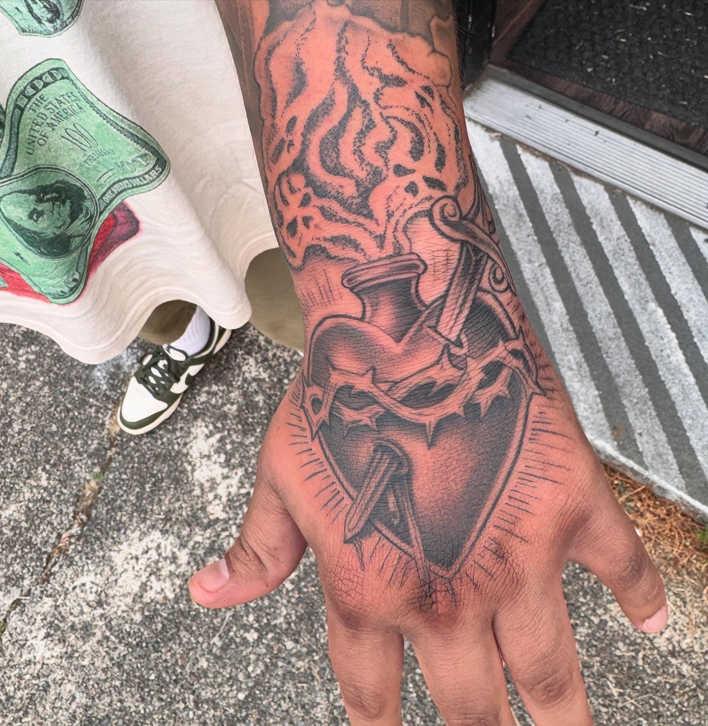 Tattoo by @plata3rl — realism, black_and_grey