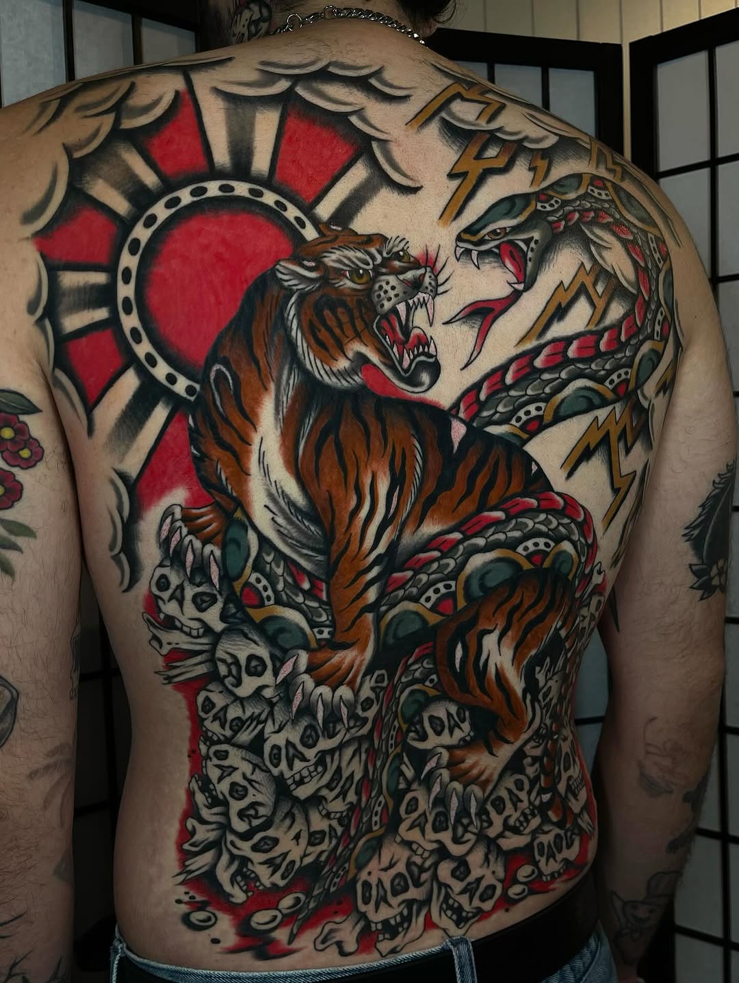 Tattoo by @caseyxsullivan — american_traditional, neo_traditional