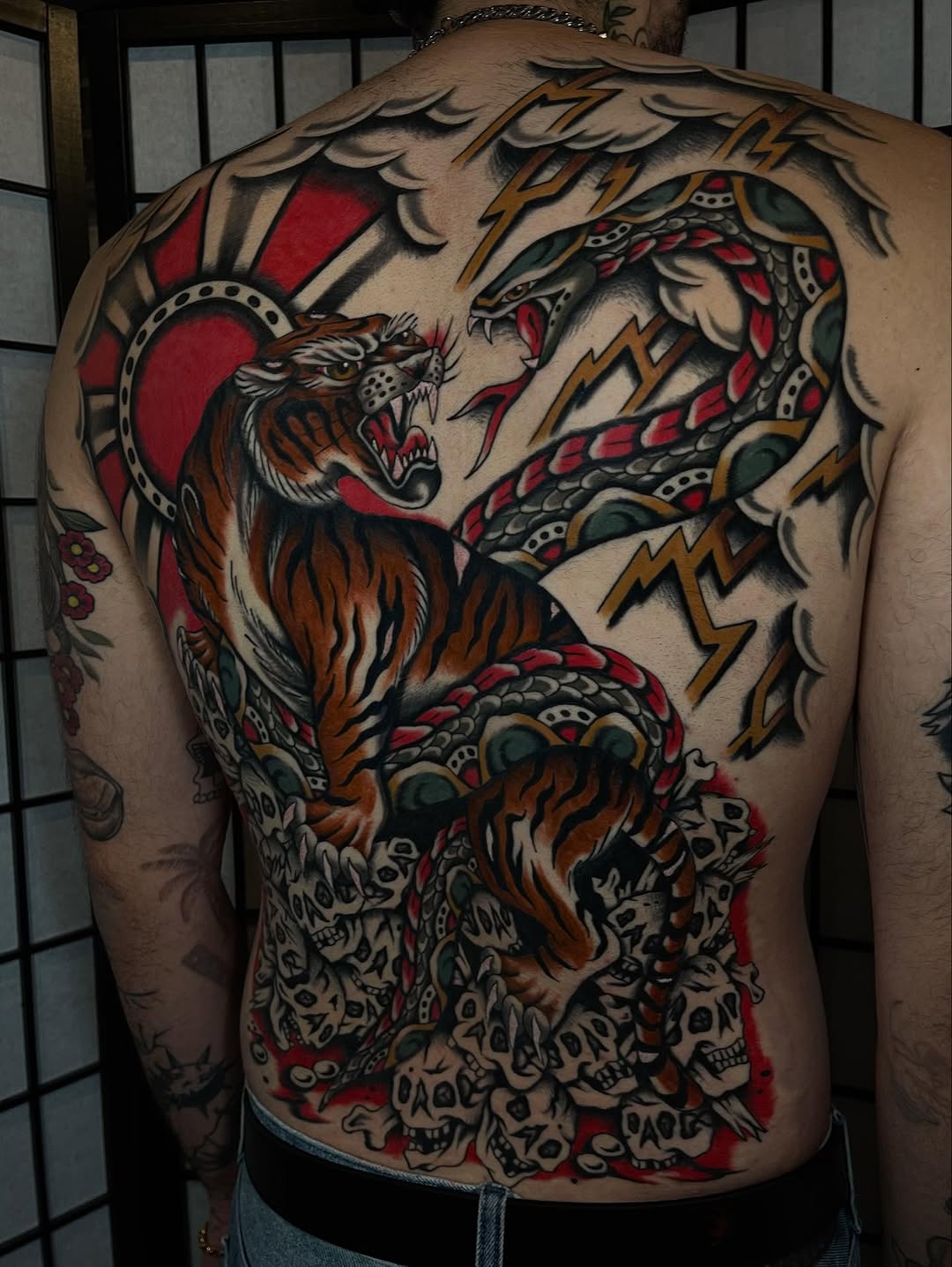 Tattoo by @caseyxsullivan — american_traditional, neo_traditional