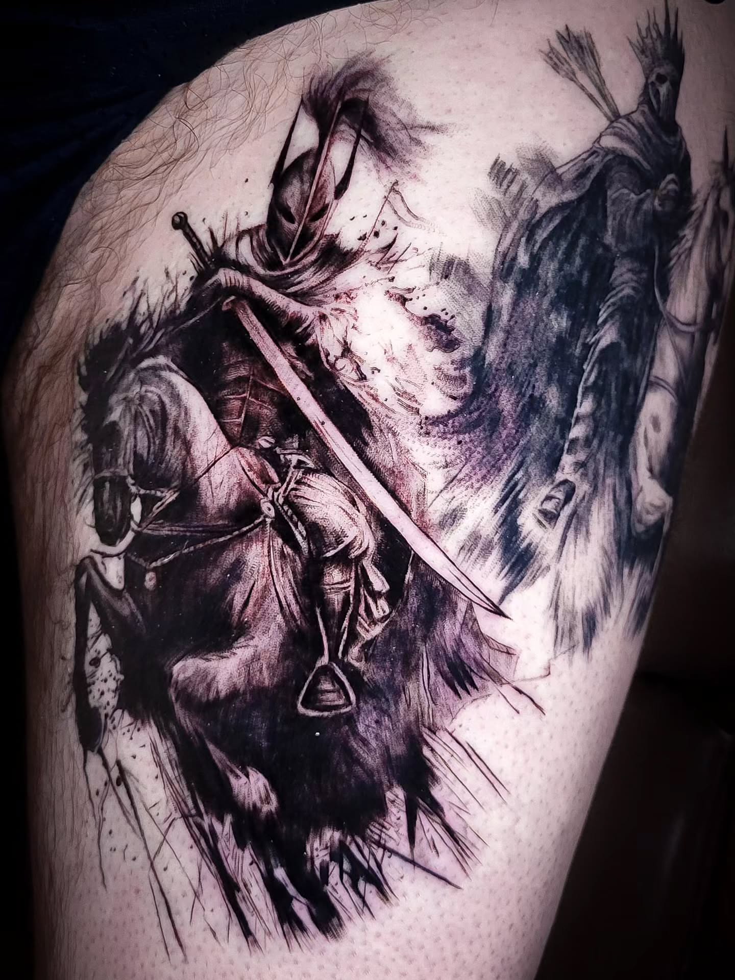 Tattoo by @tatsbyjesse — black_and_grey, realism