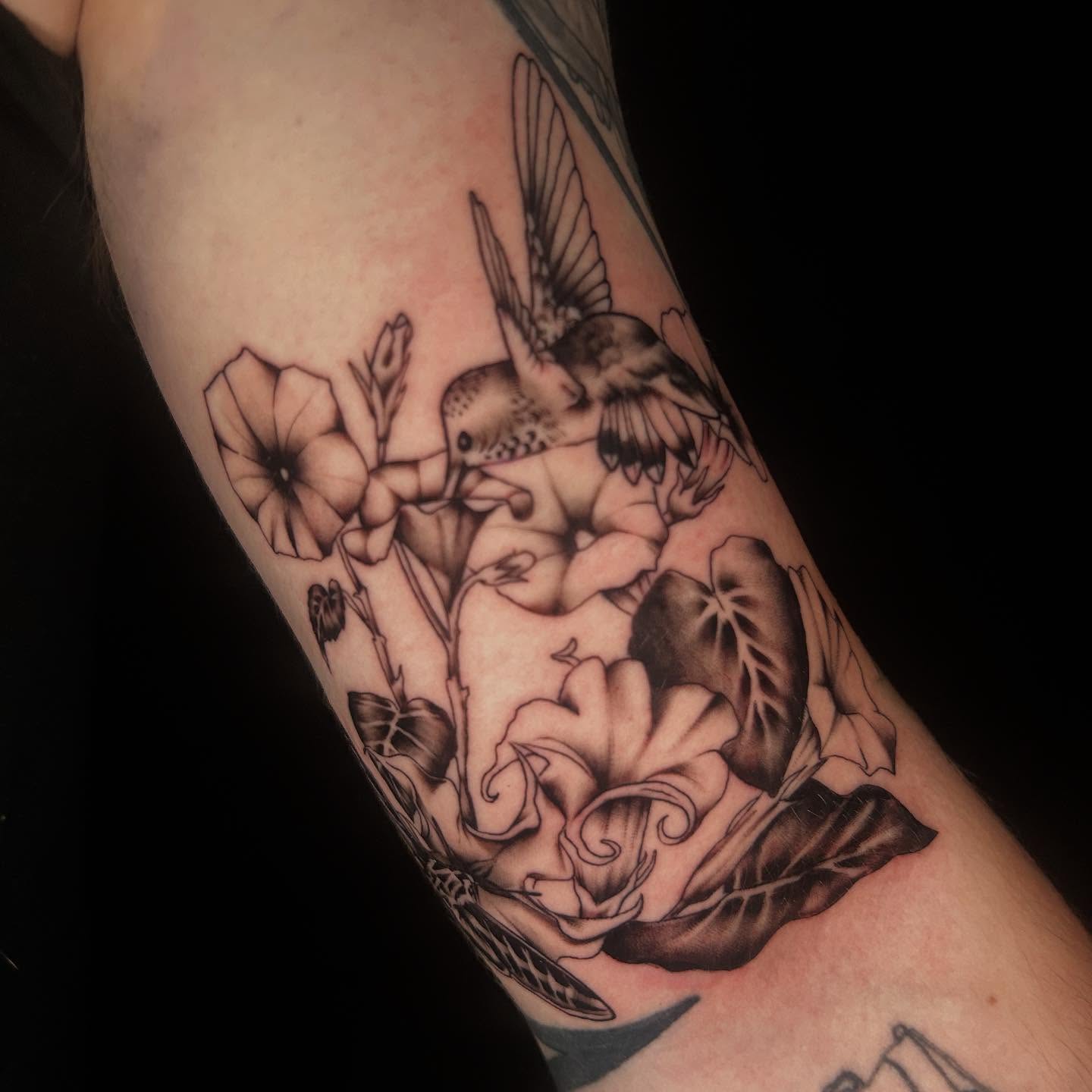 Tattoo by @backhandedculture — black_and_grey, realism