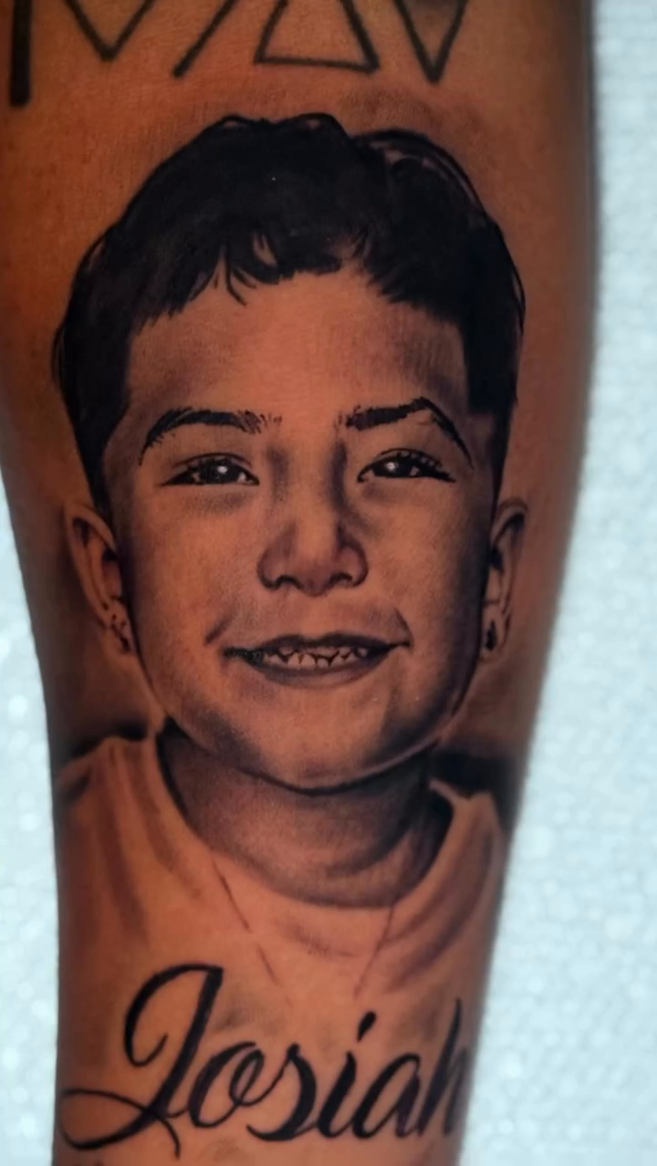 Tattoo by @210miketheinkman — realism, black_and_grey