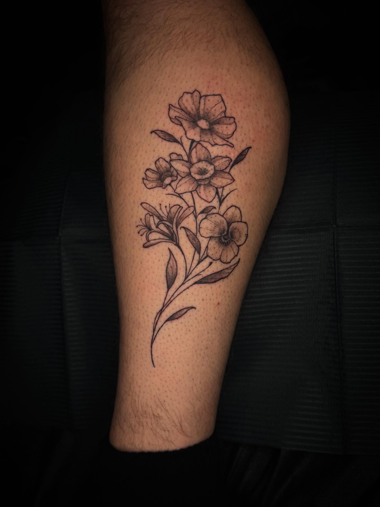 Tattoo by @new_erah_design — dotwork