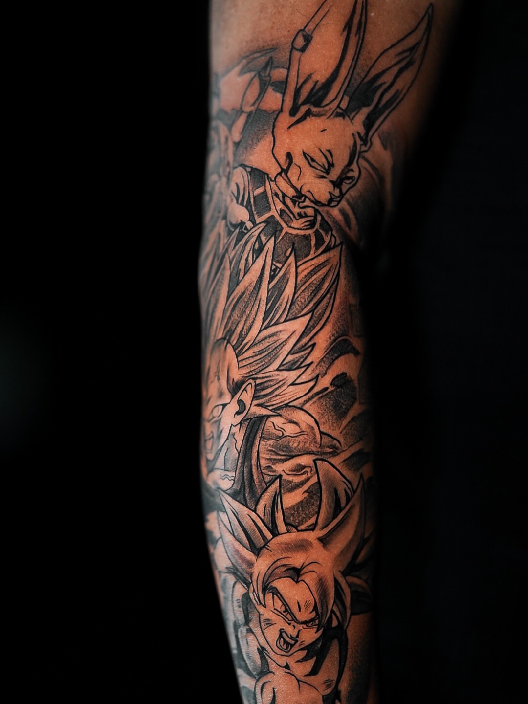 Tattoo by @tattoos_byjoseph — anime