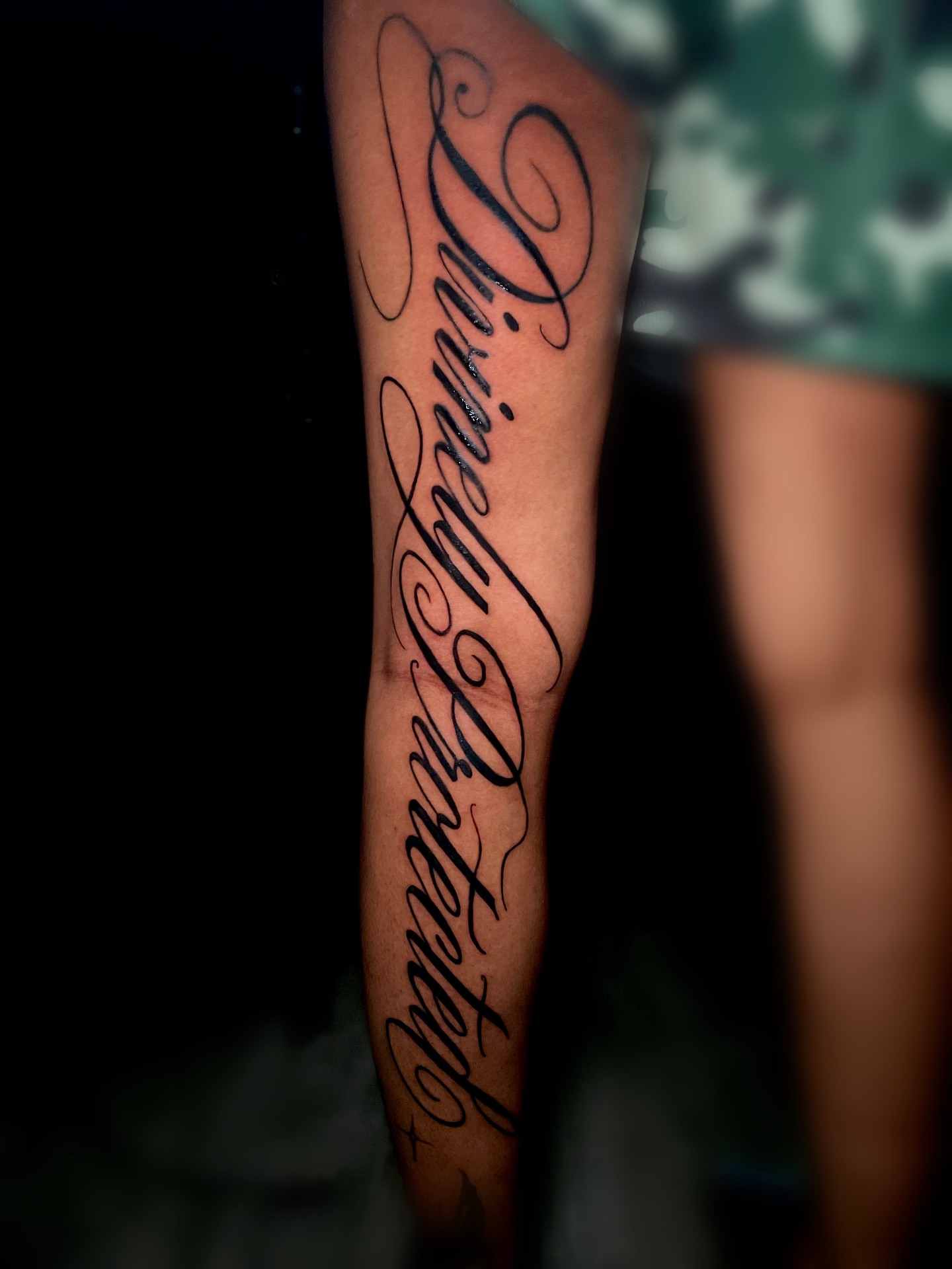 Tattoo by @cee.destined β lettering_script