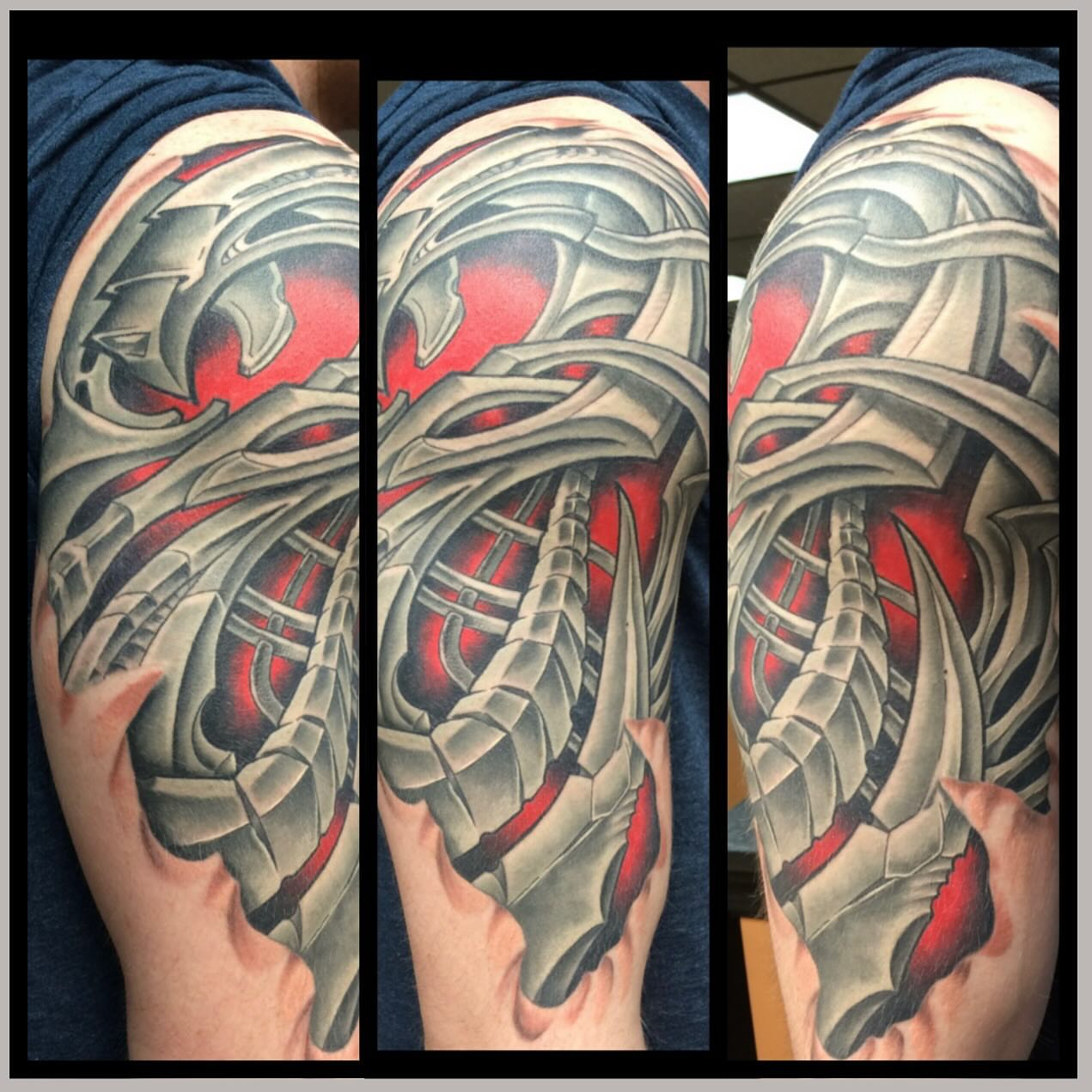 Tattoo by @cynicalprick — geometric, dark_realism
