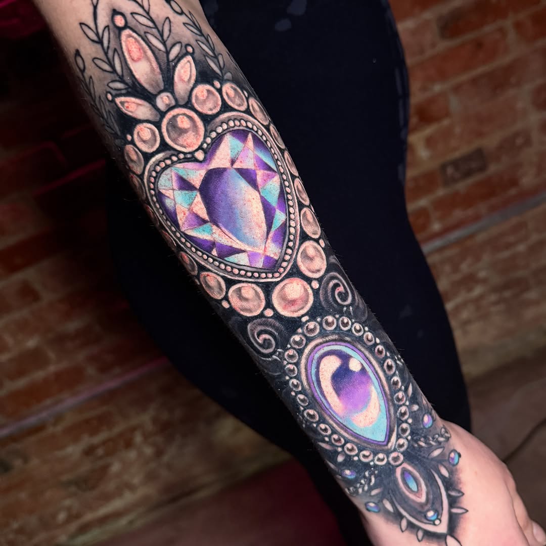 Tattoo by @brookelle.bombshelle — neo_traditional, ornamental