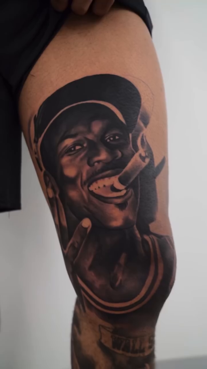Tattoo by @dontaviousdavis_ — realism, black_and_grey