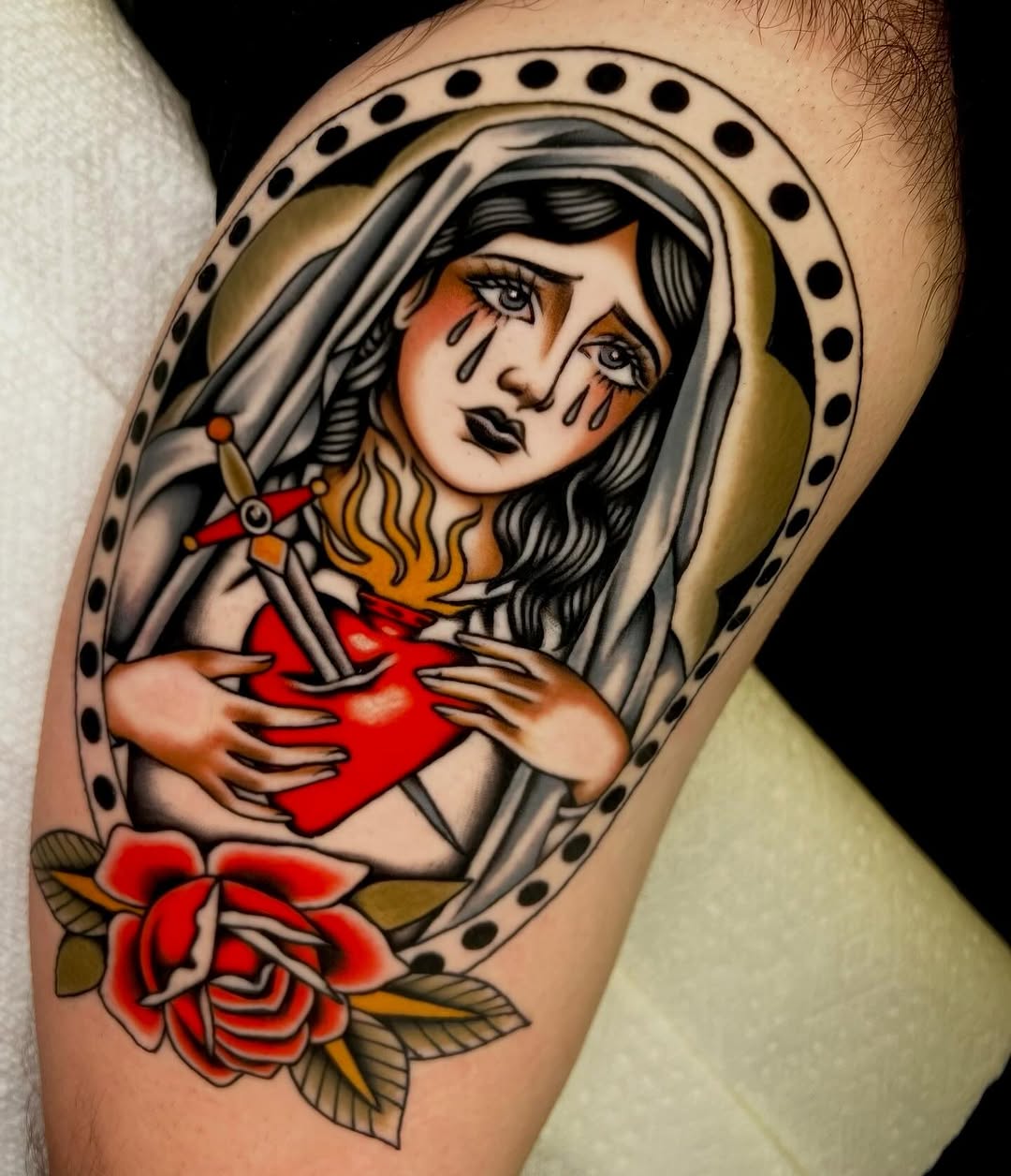 Tattoo by @haileytattooer — american_traditional