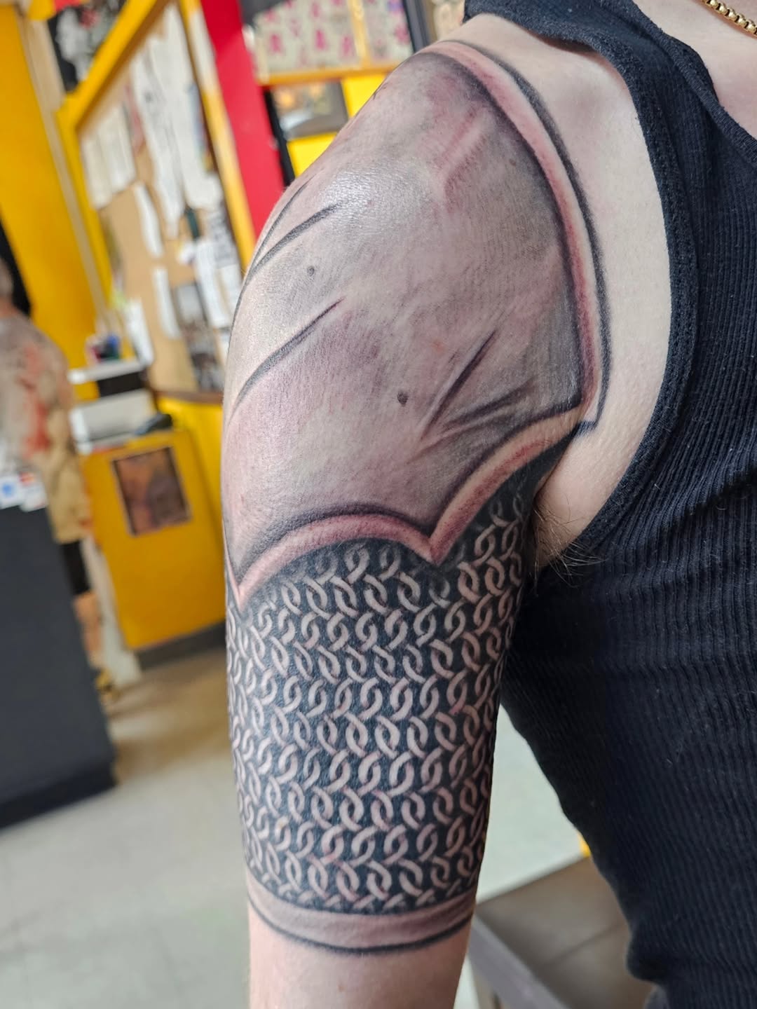 Tattoo by @tattoo8101 — blackwork, geometric