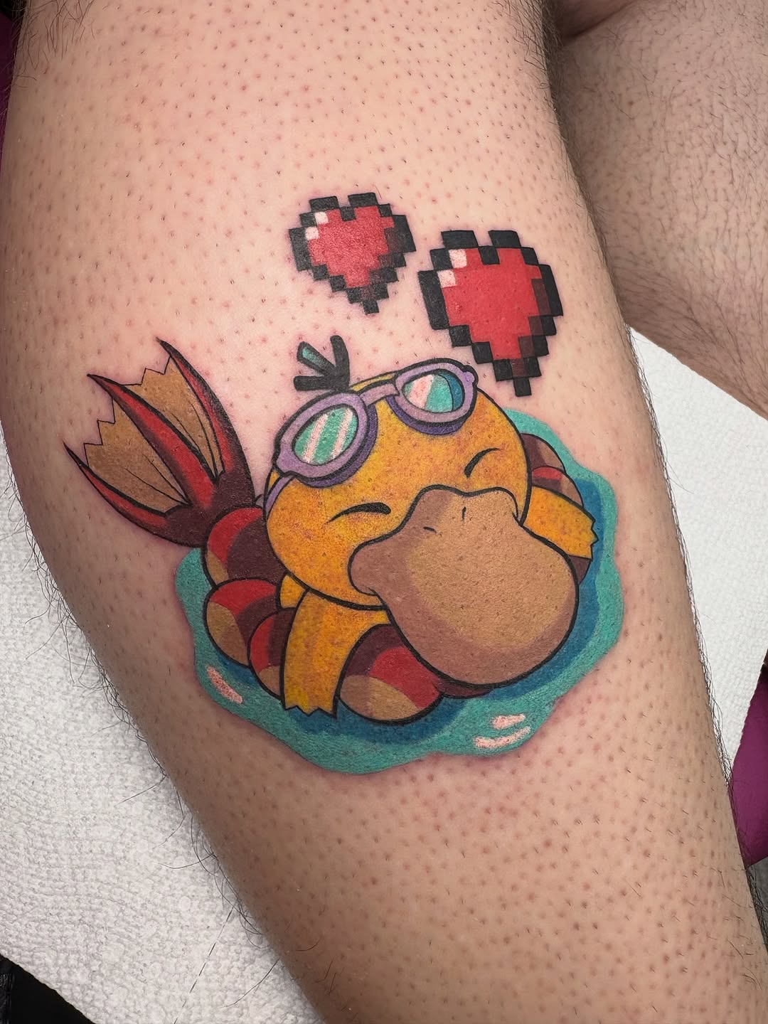 Tattoo by @ratgirltattoo — new_school, anime