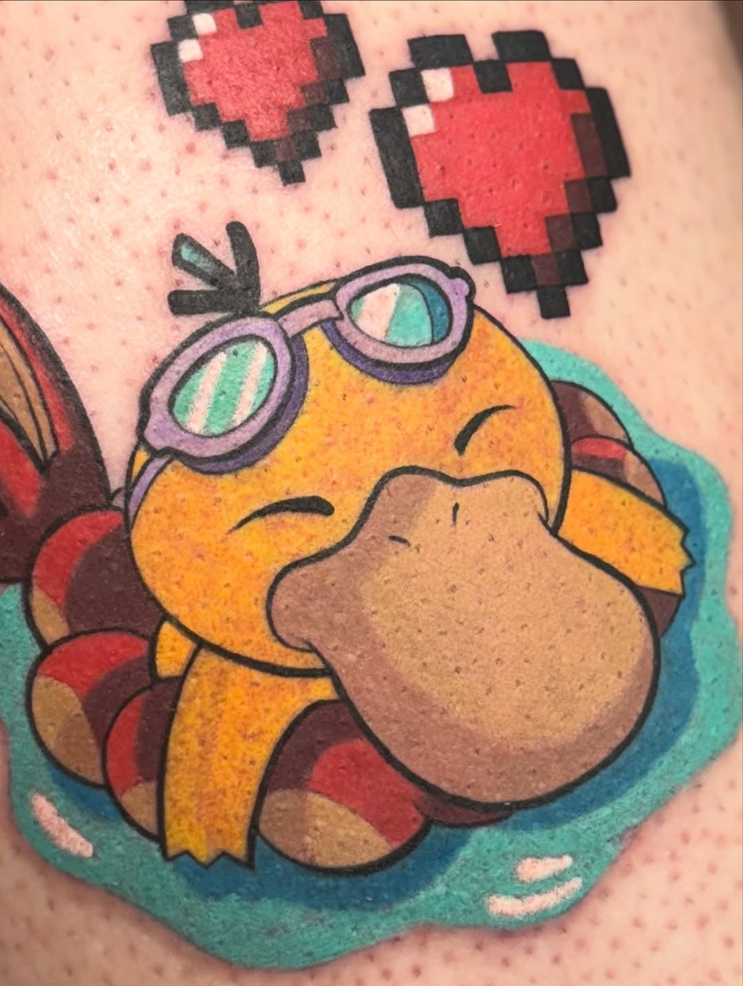 Tattoo by @ratgirltattoo — new_school, anime