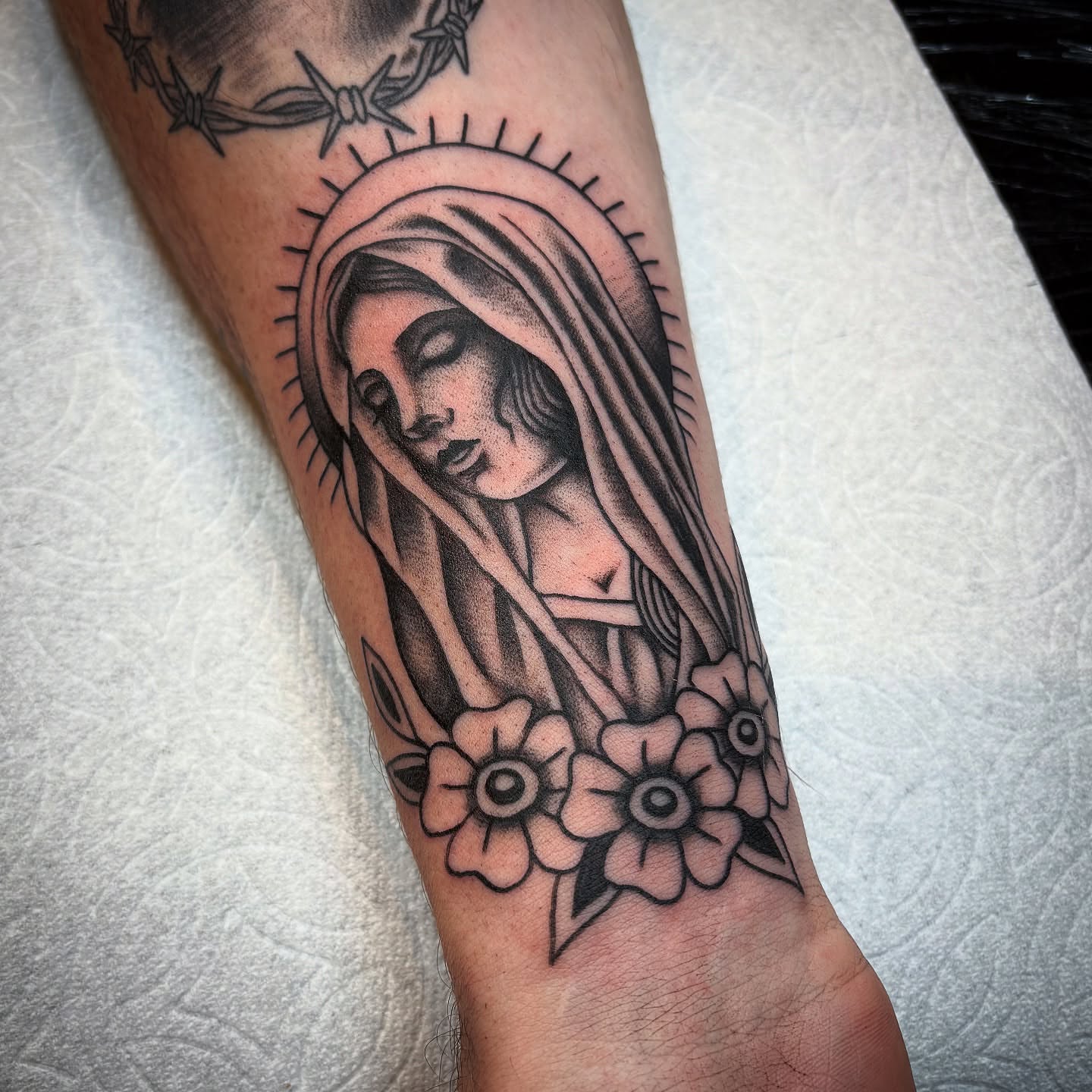 Tattoo by @mattegizi — black_and_grey