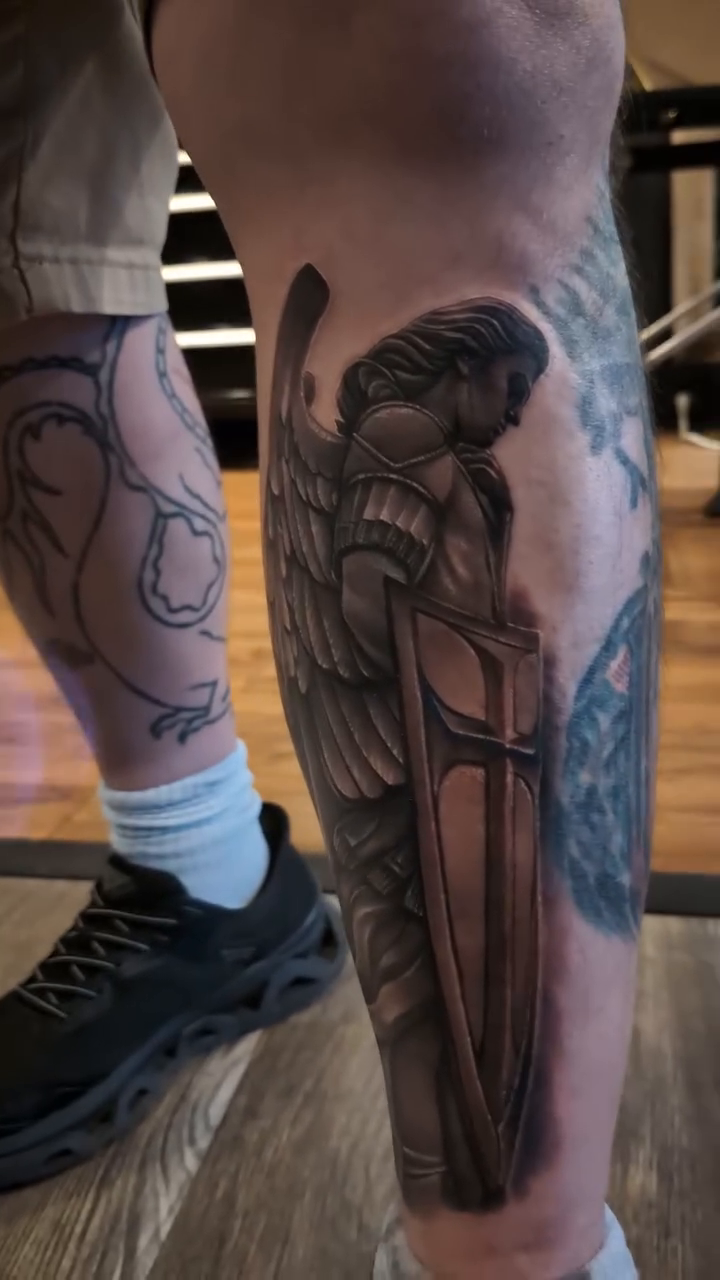 Tattoo by @theinkmason3 — realism, black_and_grey