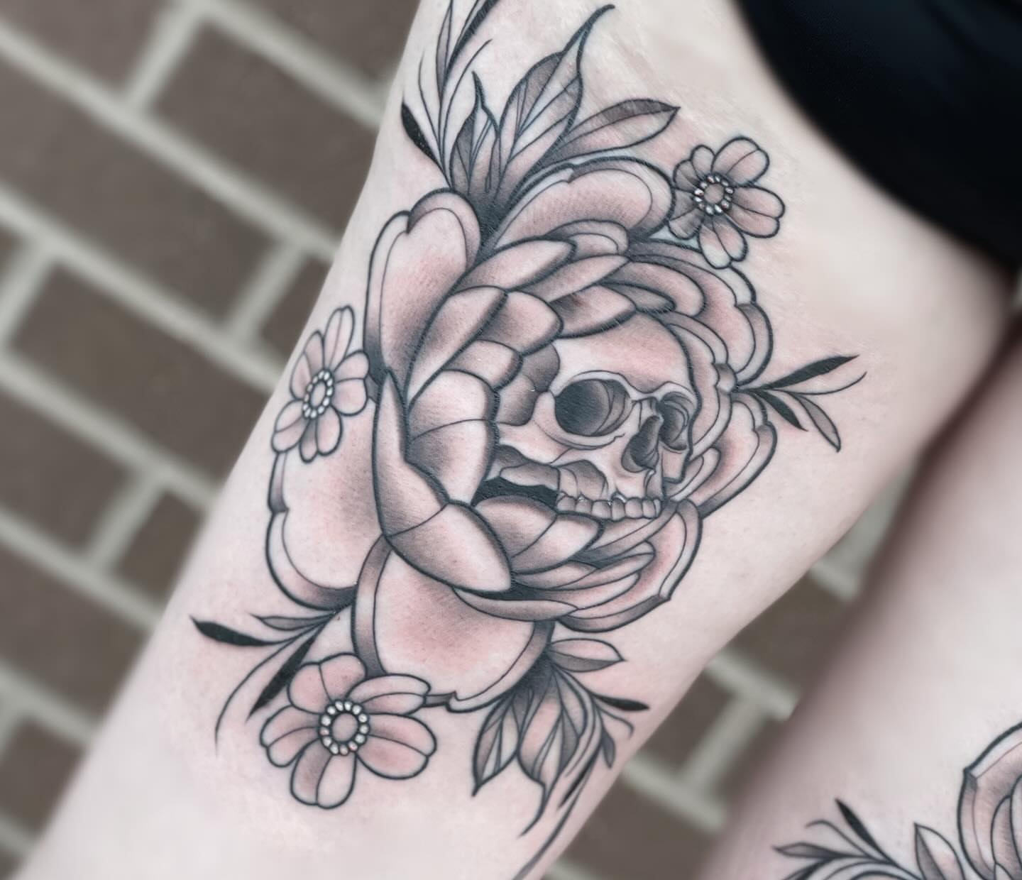 Tattoo by @duffyfortner โ american_traditional, black_and_grey