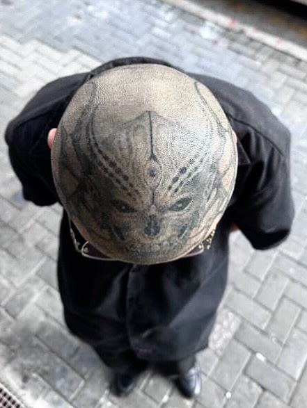 Tattoo by @blacklagoon___ — dotwork, geometric