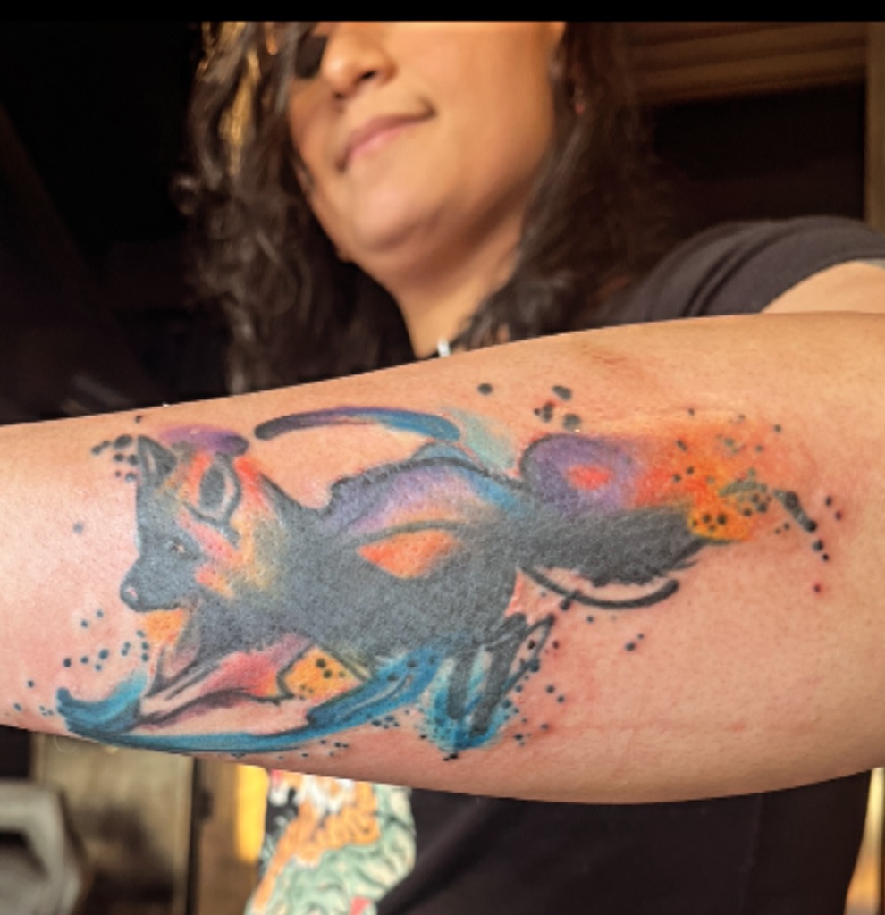 Tattoo by @jsharpe_utn — watercolor