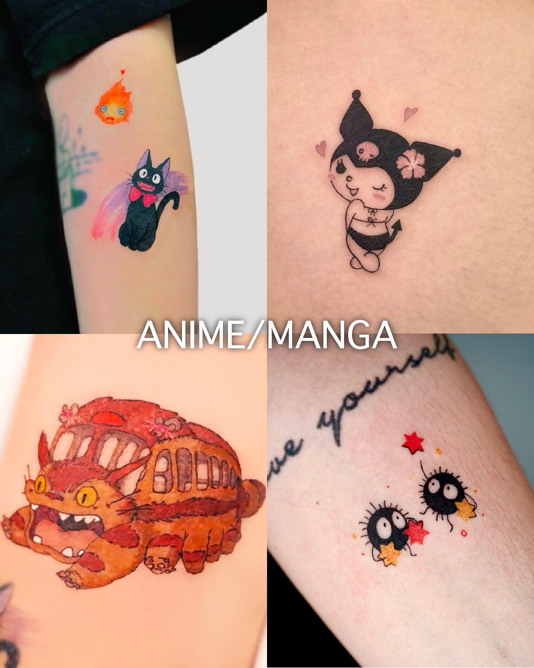 Tattoo by @kallo_tt — anime