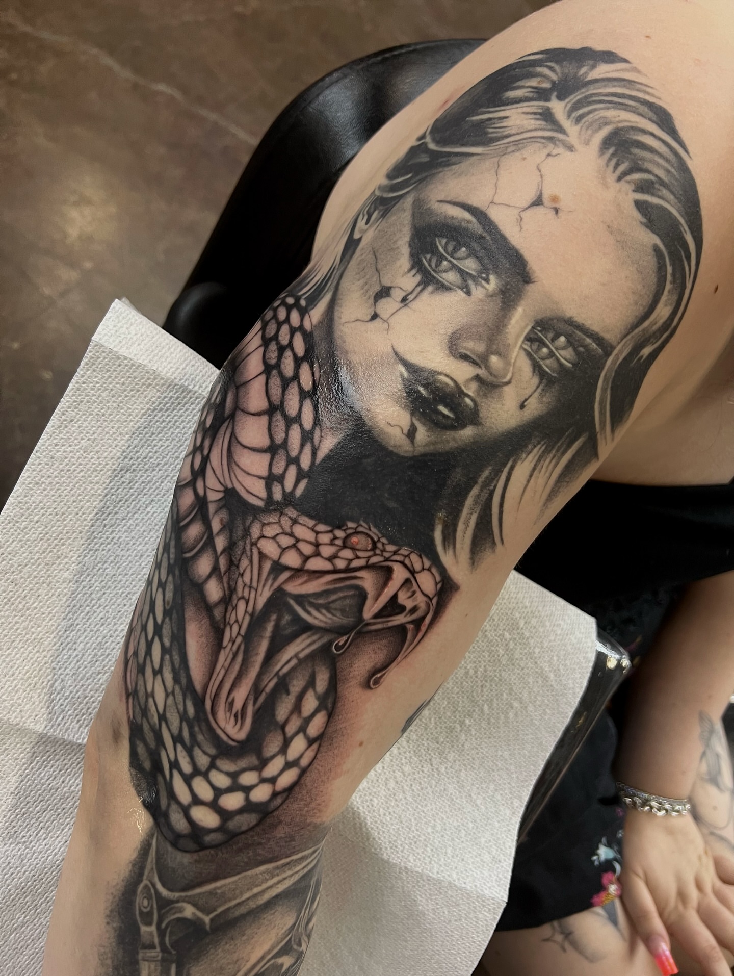 Tattoo by @dvminiquex โ realism, dark_realism