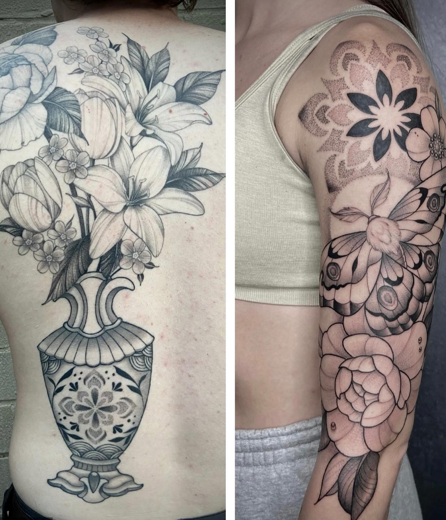 Tattoo by @byrd_tattoos — black_and_grey
