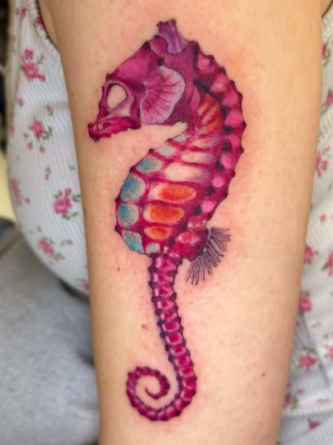Tattoo by @siekay — watercolor