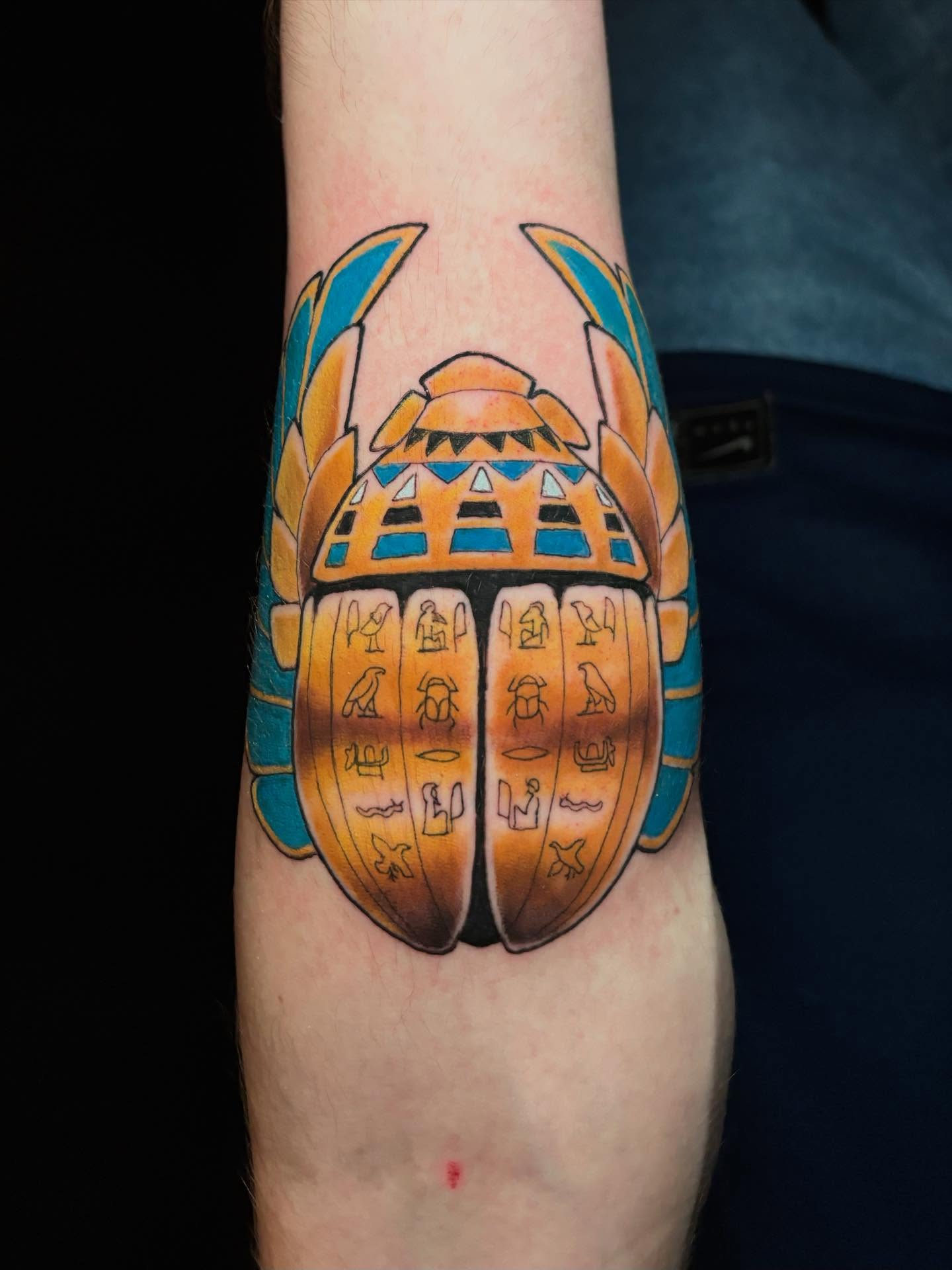 Tattoo by @siekay — american_traditional, geometric
