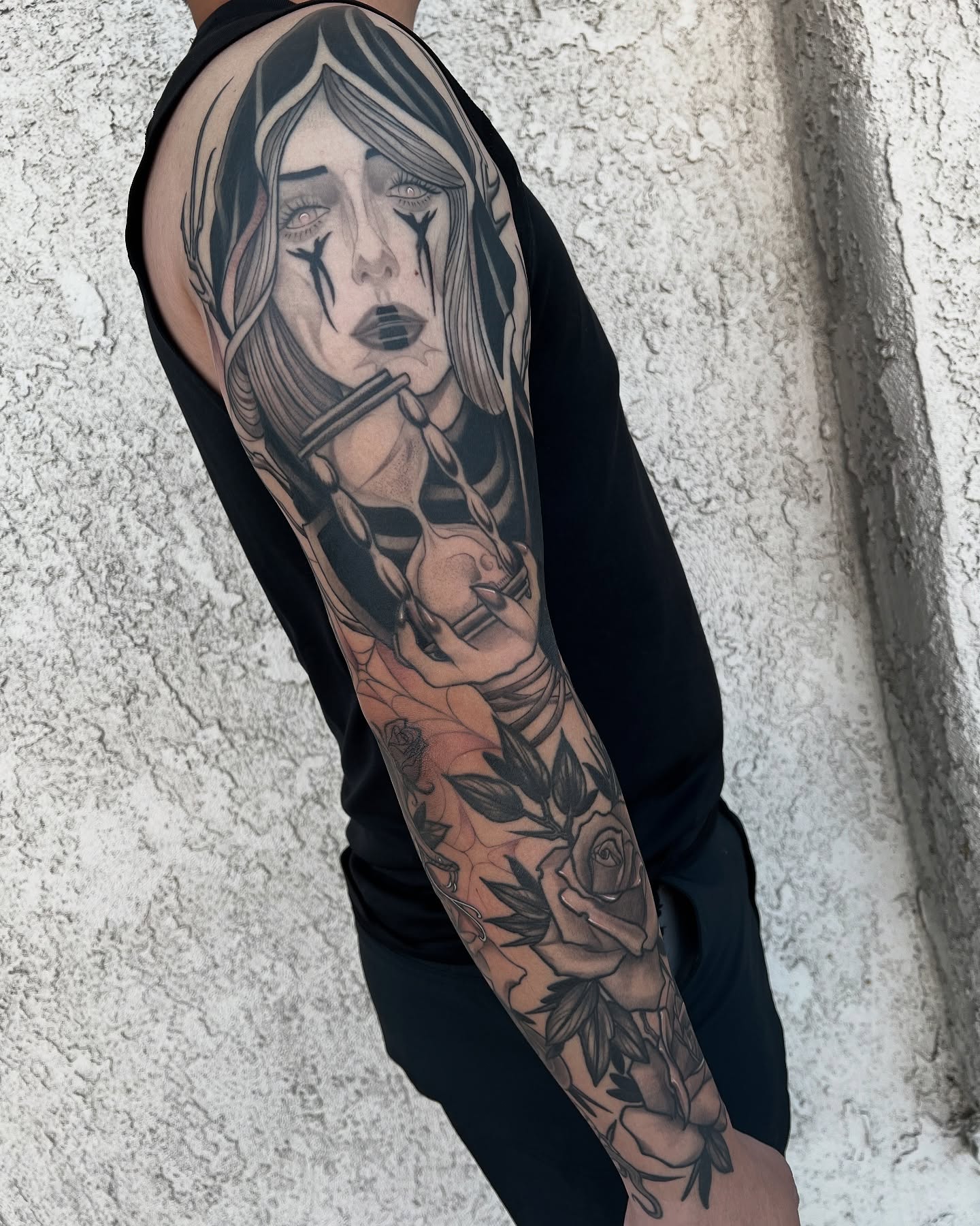Tattoo by @lordovflies — black_and_grey, realism