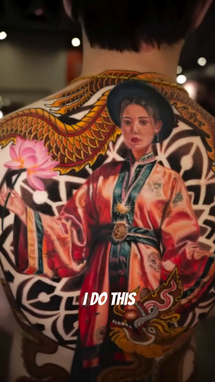 Woman in traditional Japanese attire japanese irezumi tattoo by Hiroto Nguyen, Perth, Western Australia