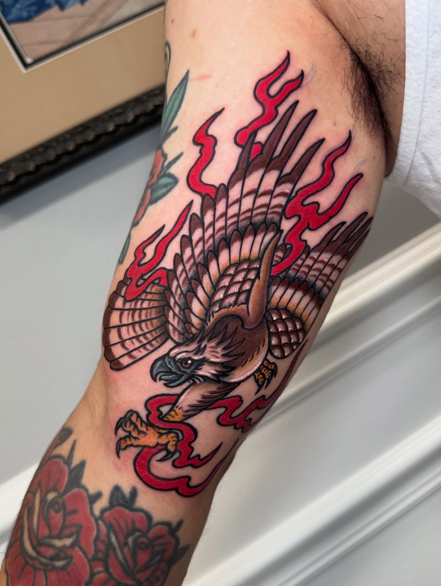 Tattoo by @mekong_lotus — american_traditional