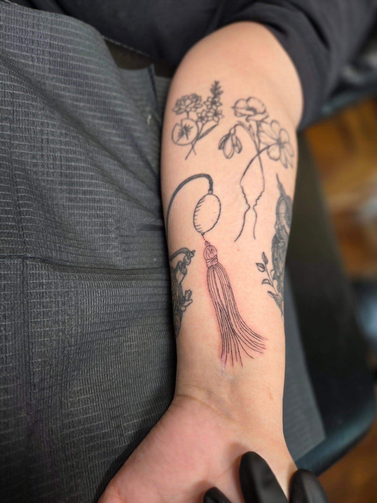Tattoo by @inkd_miss — black_and_grey