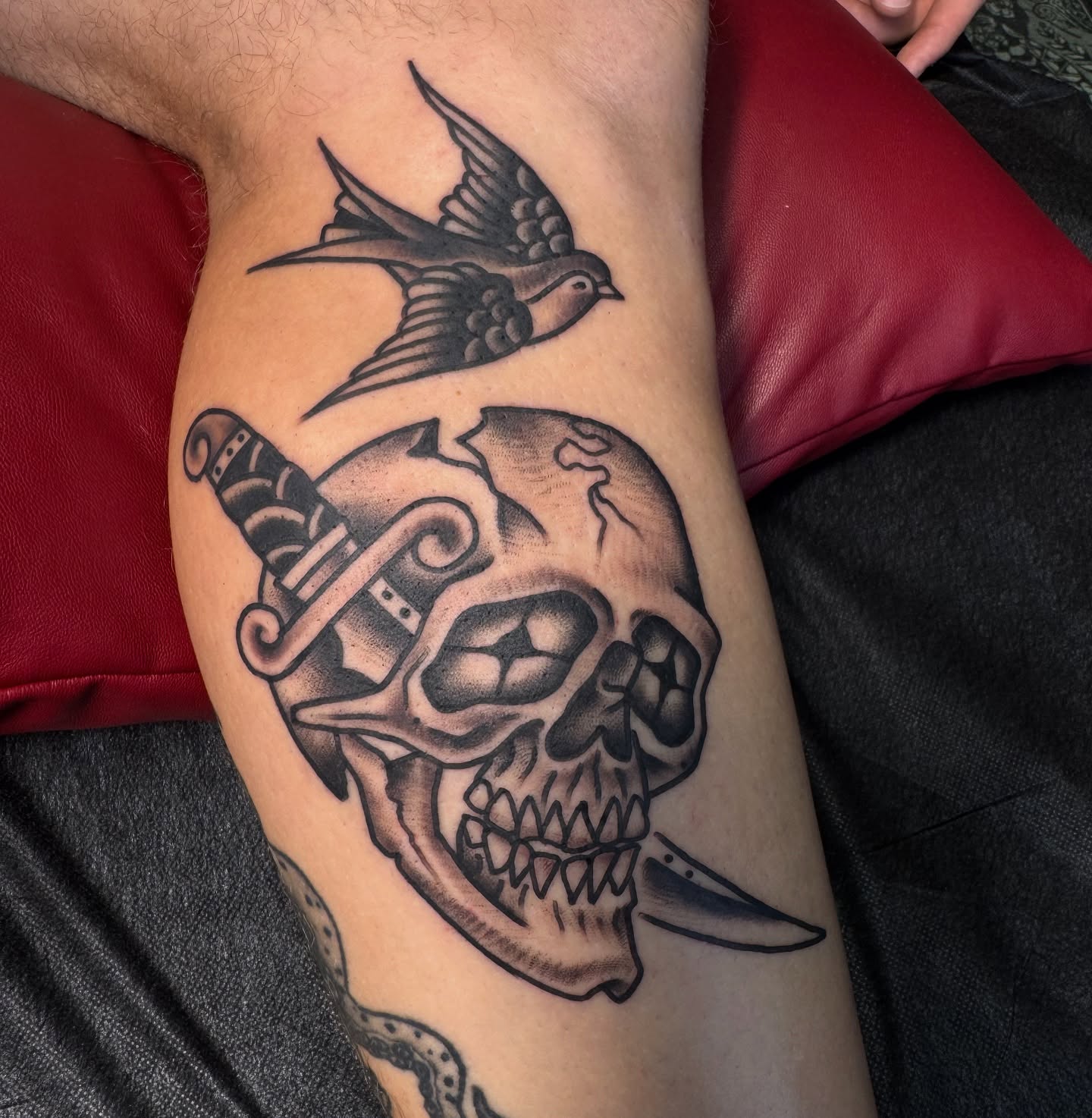 Tattoo by @jeremyhudsontattoo — black_and_grey, realism