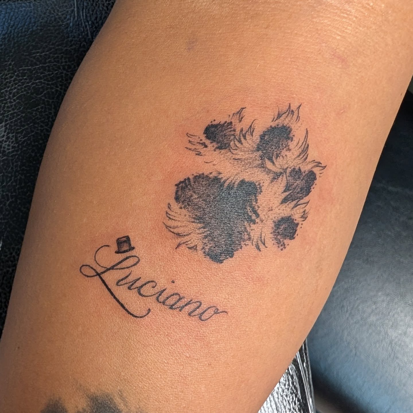 Tattoo by @viiduquette — dotwork