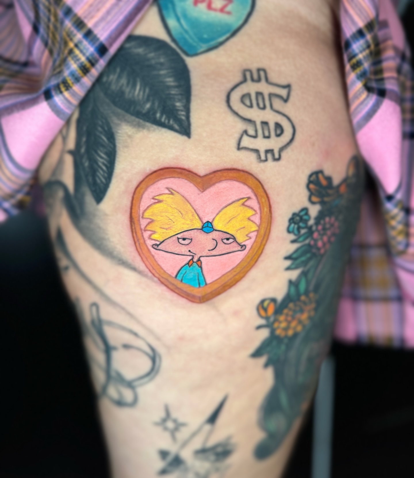 Tattoo by @missmangokush — anime