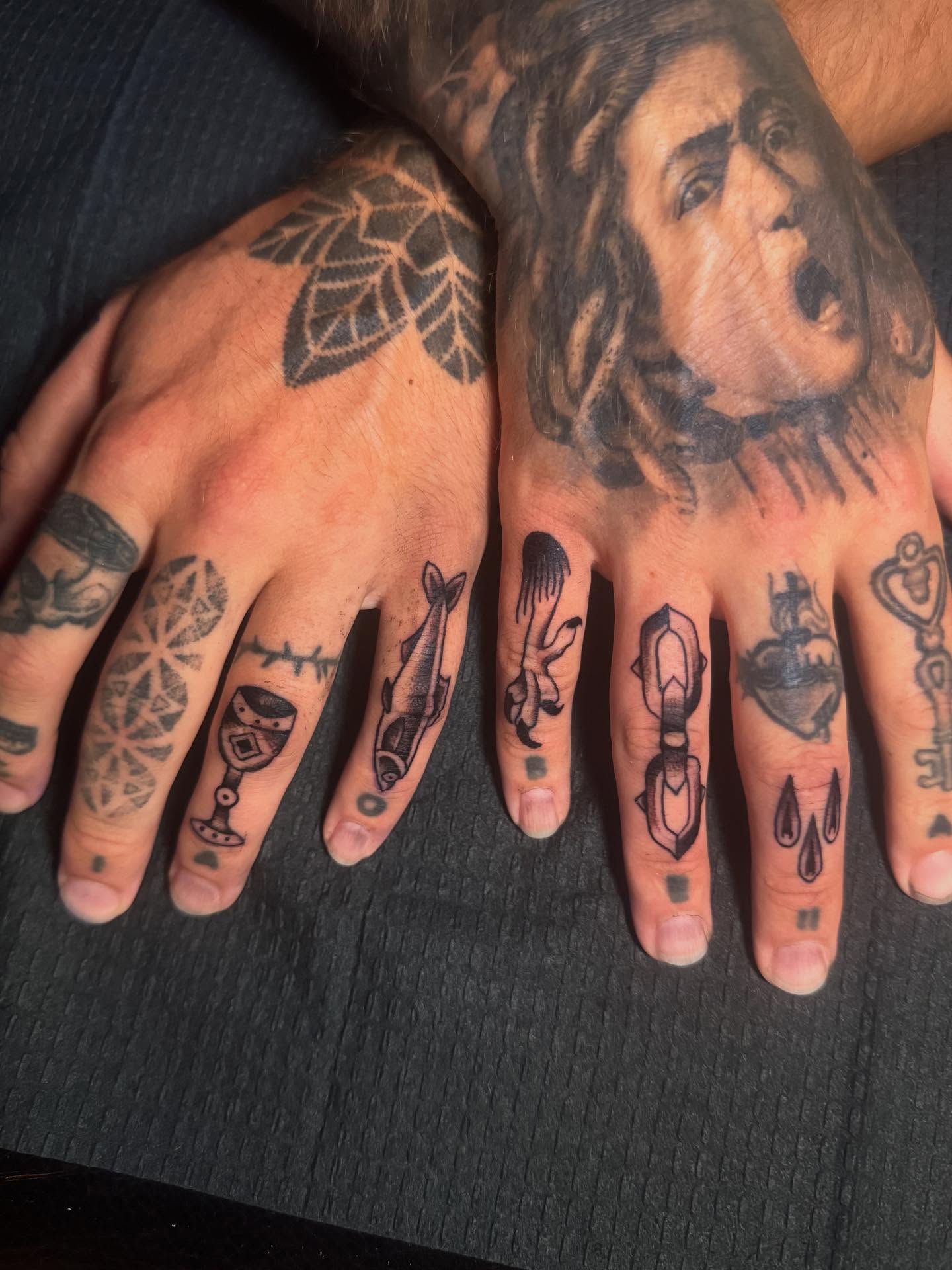 Tattoo by @tannerminocktattoos — black_and_grey