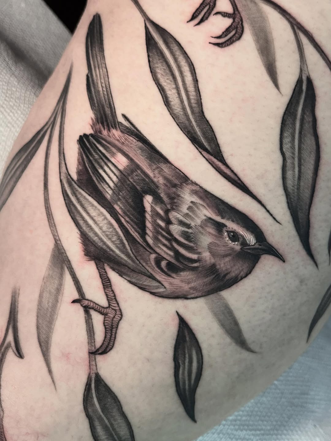 Tattoo by @hcierritattoosdanvers โ realism, black_and_grey