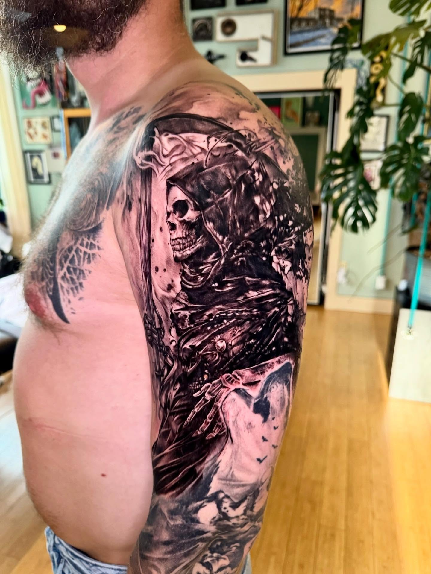 Tattoo by @djauld — dark_realism