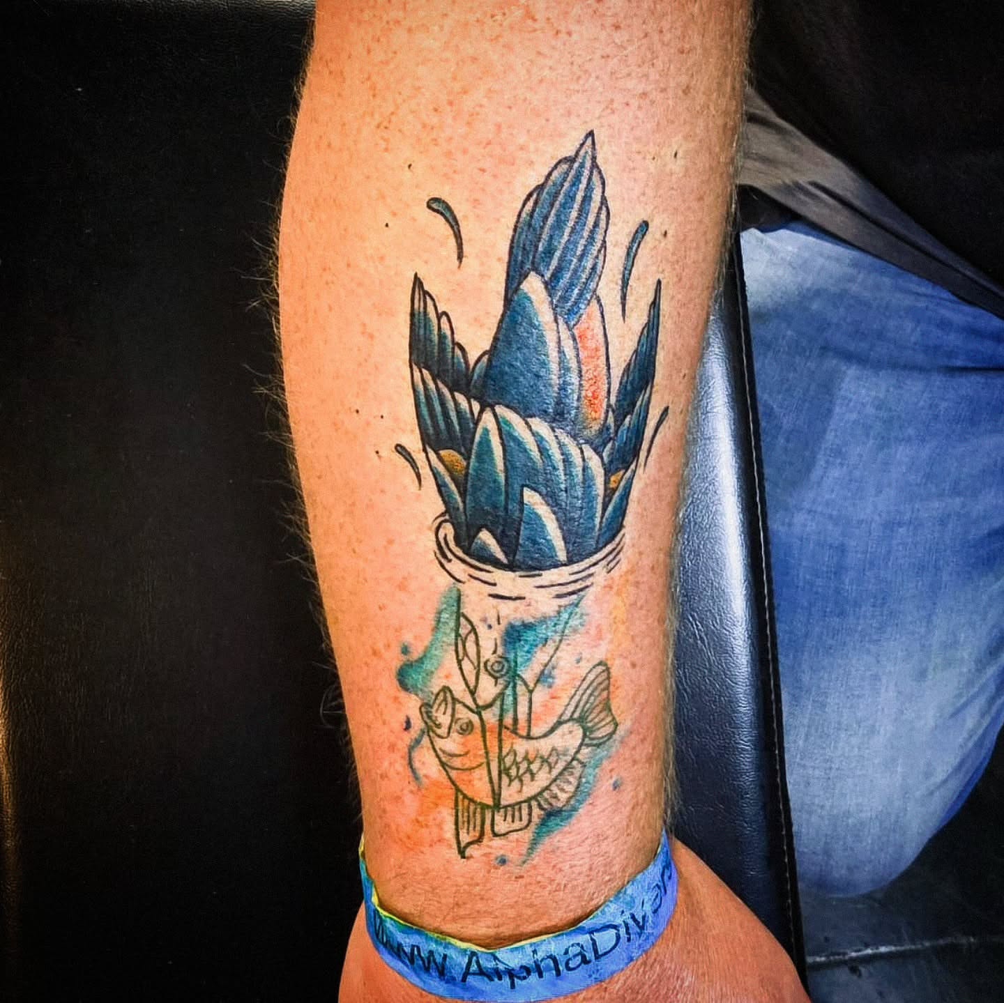 Tattoo by @veroinks — dotwork, realism