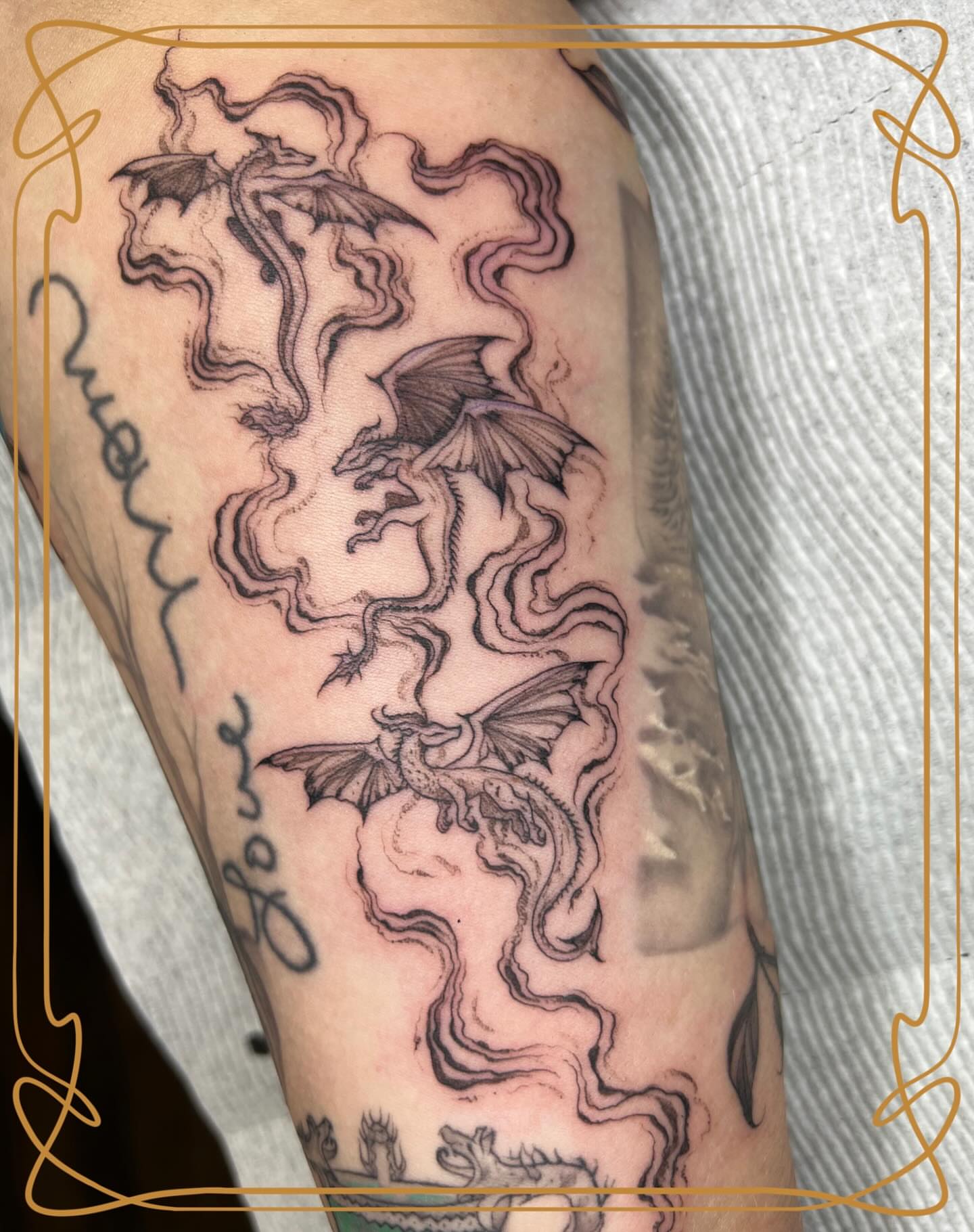 Tattoo by @severinblacktattoo — black_and_grey