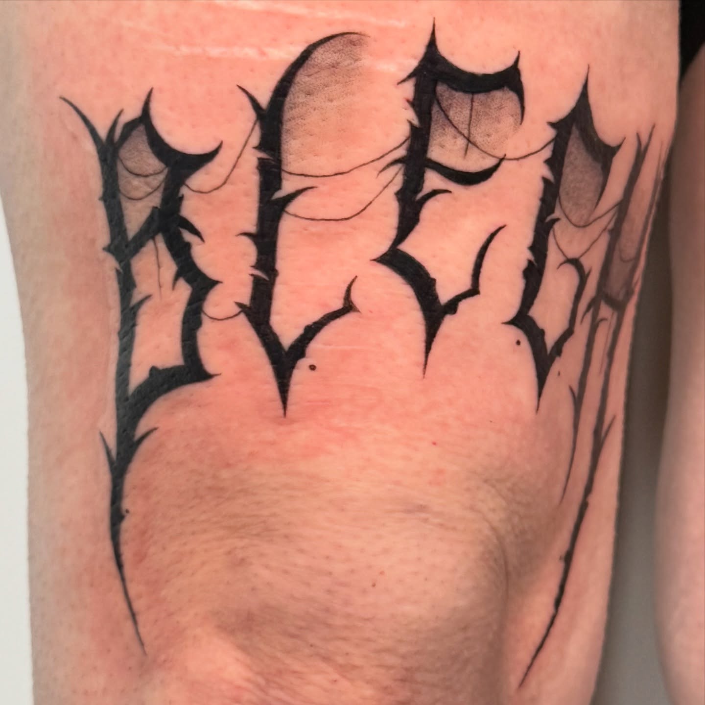 Tattoo by @darkodama — black_and_grey