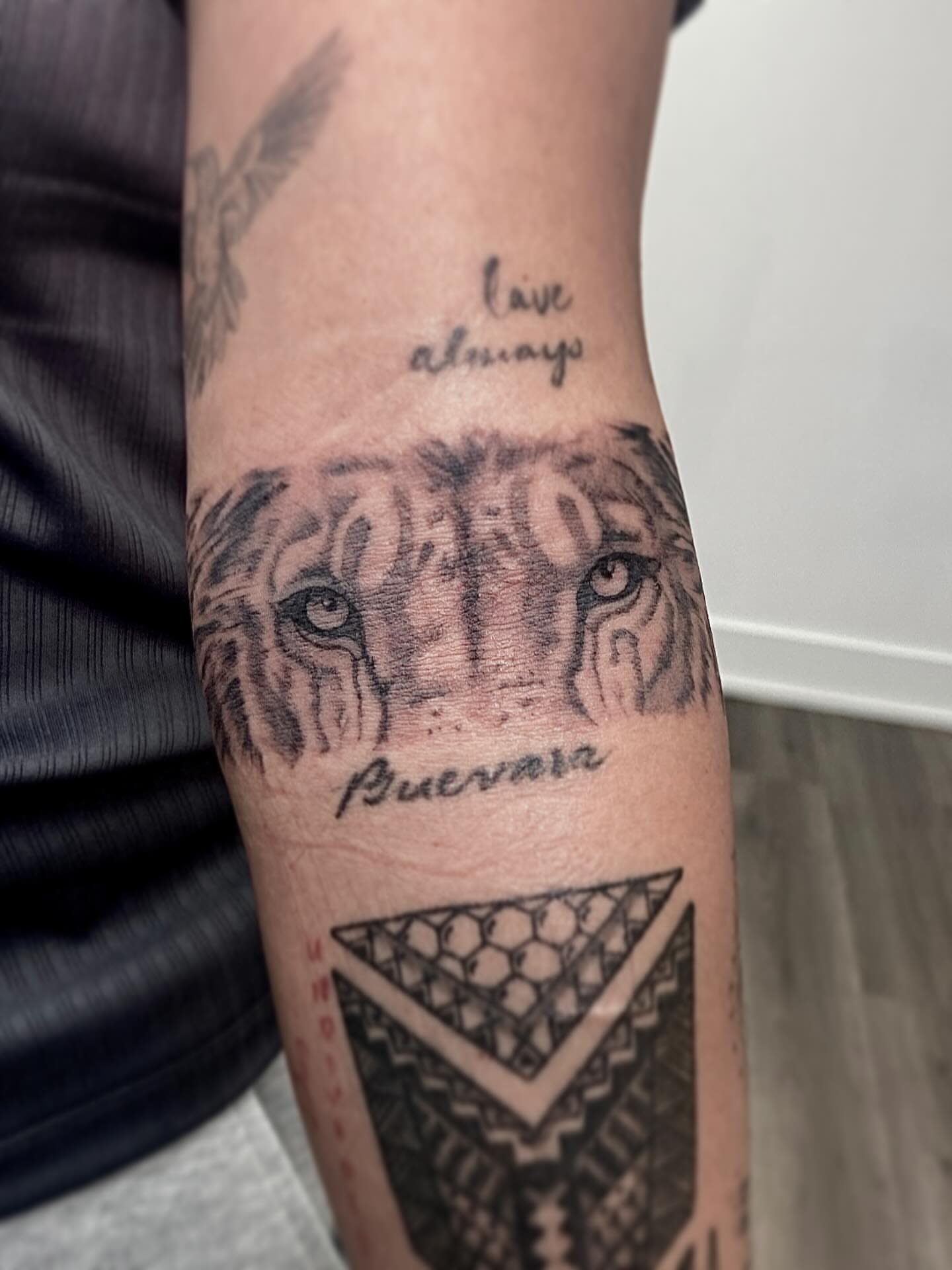 Tattoo by @jayinkytattz β realism, black_and_grey