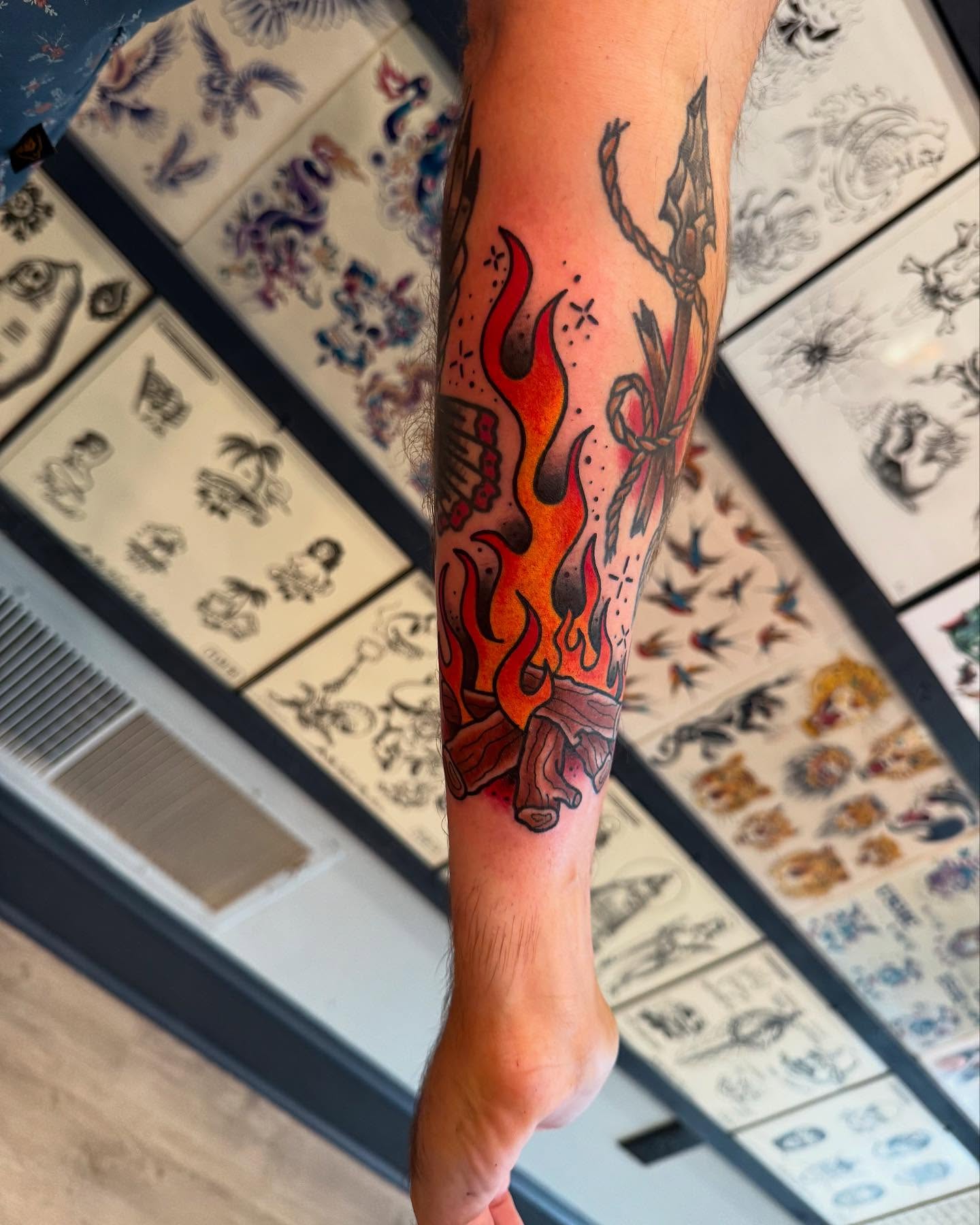 Tattoo by @lexie.eckard.tattoo โ american_traditional