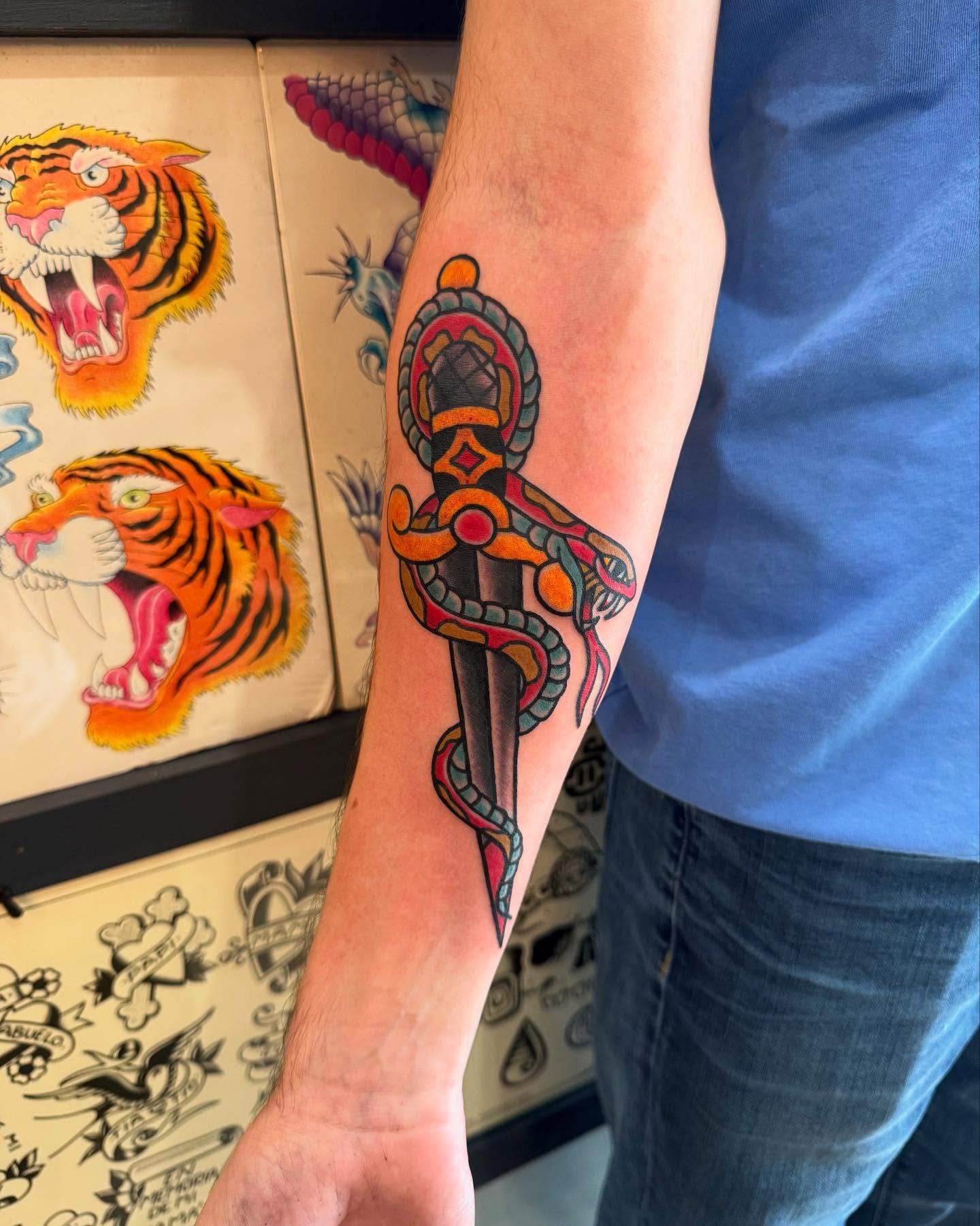 Tattoo by @lexie.eckard.tattoo โ american_traditional