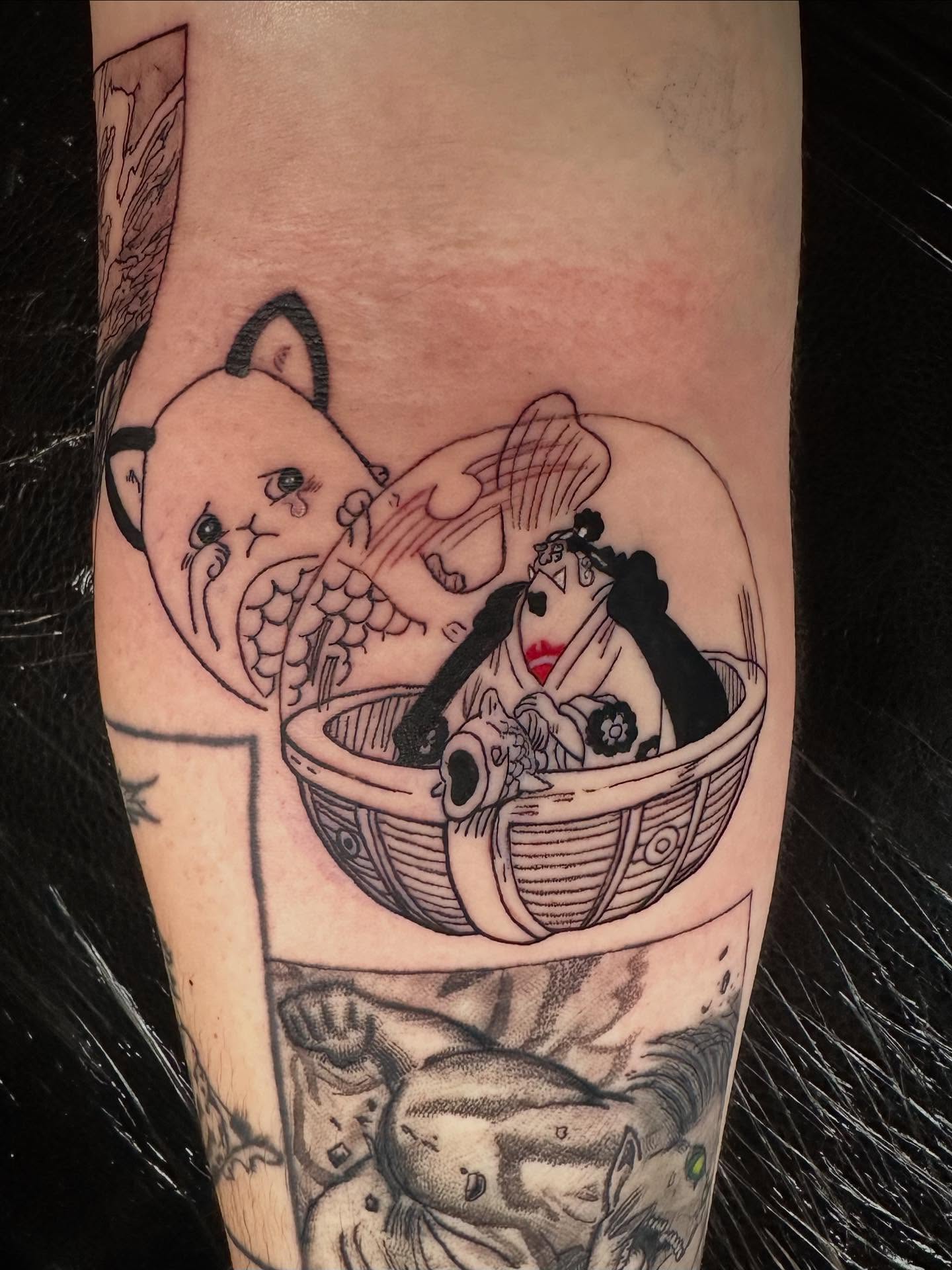 Tattoo by @damon.d.tattoos — black_and_grey
