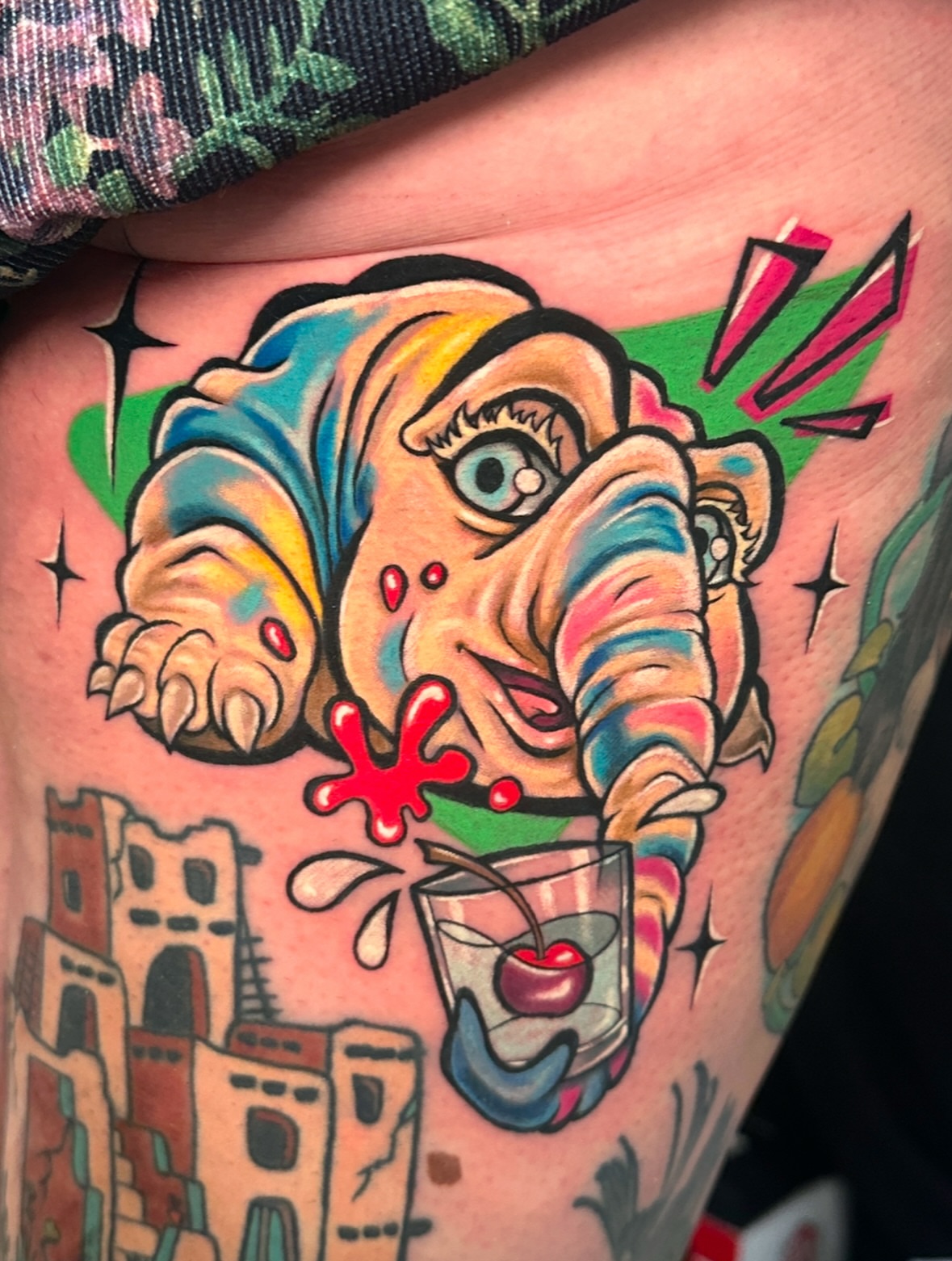Tattoo by @pompberry — american_traditional